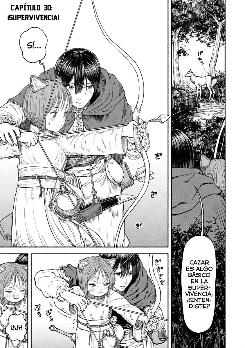 Onna Kishi to Kemomimi no Ko Capitulo 30: ¡Supervivencia! página 2