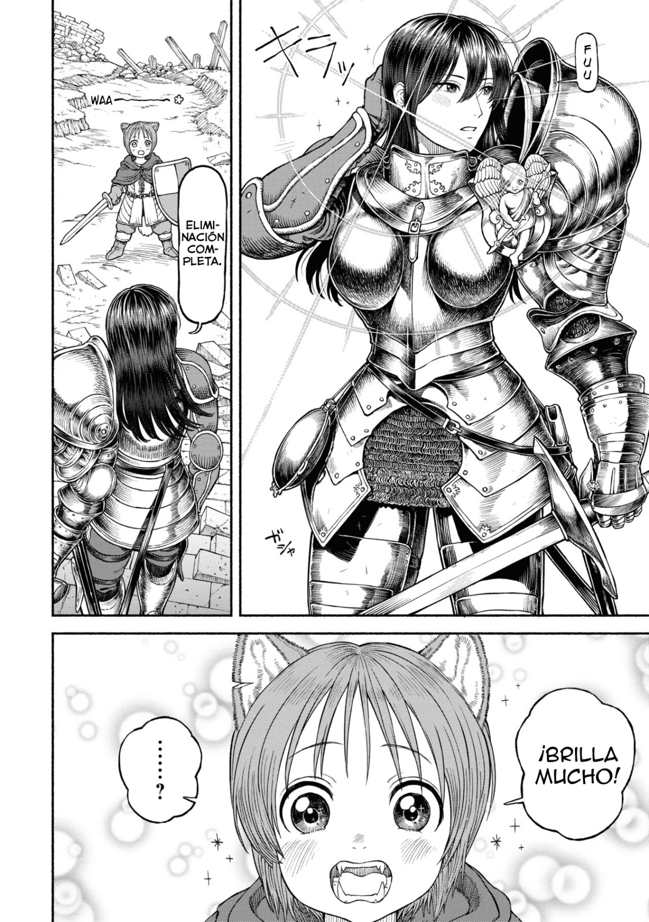 Onna Kishi to Kemomimi no Ko Capitulo 31.5: Capítulo Especial: Pendientes página 3