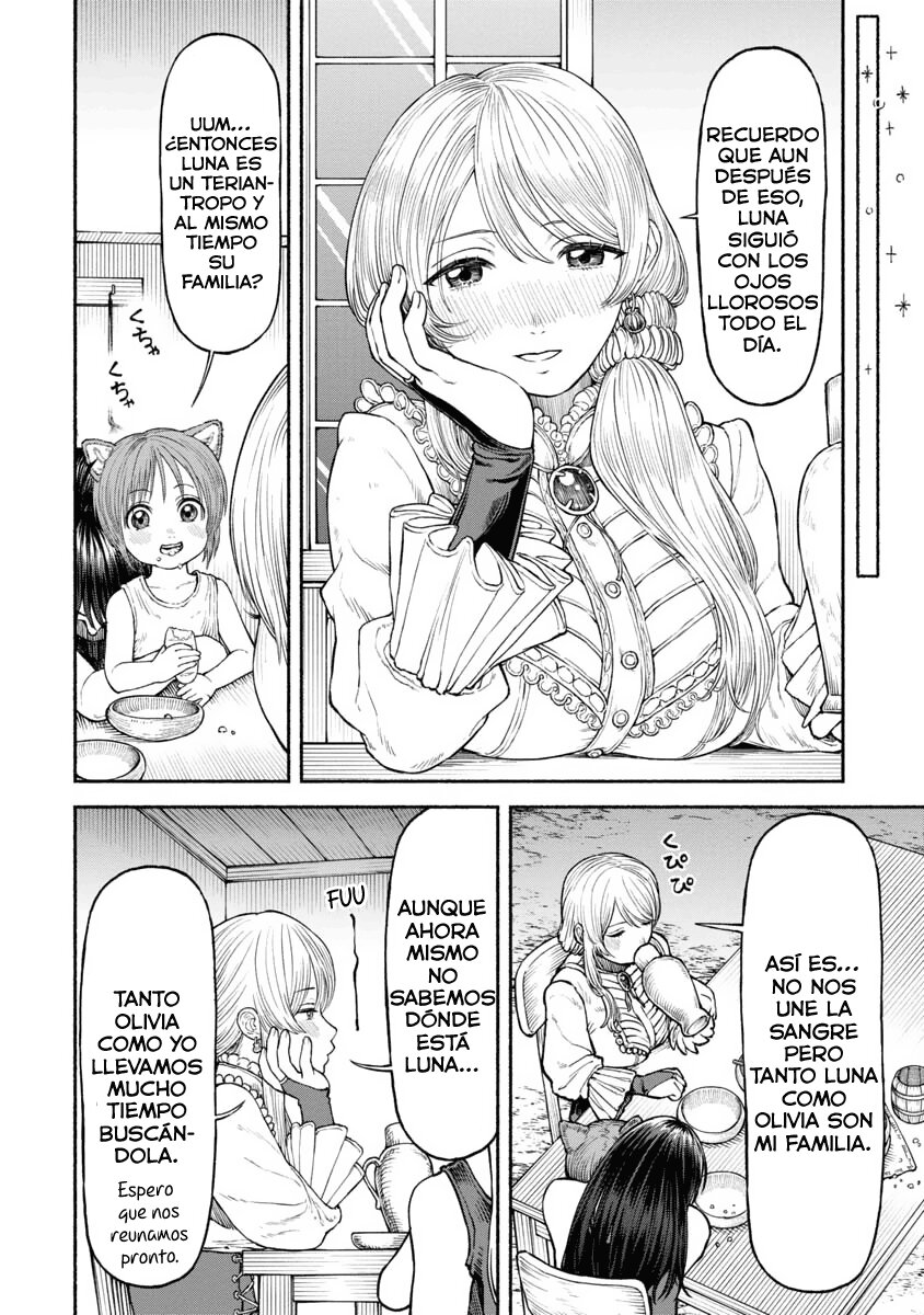 Onna Kishi to Kemomimi no Ko Capitulo 31: Luna, la más joven. página 14