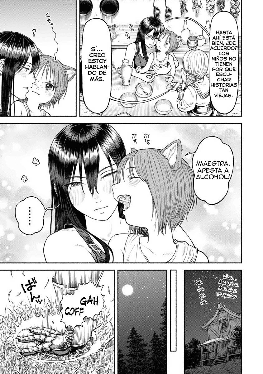 Onna Kishi to Kemomimi no Ko Capitulo 31: Luna, la más joven. página 15