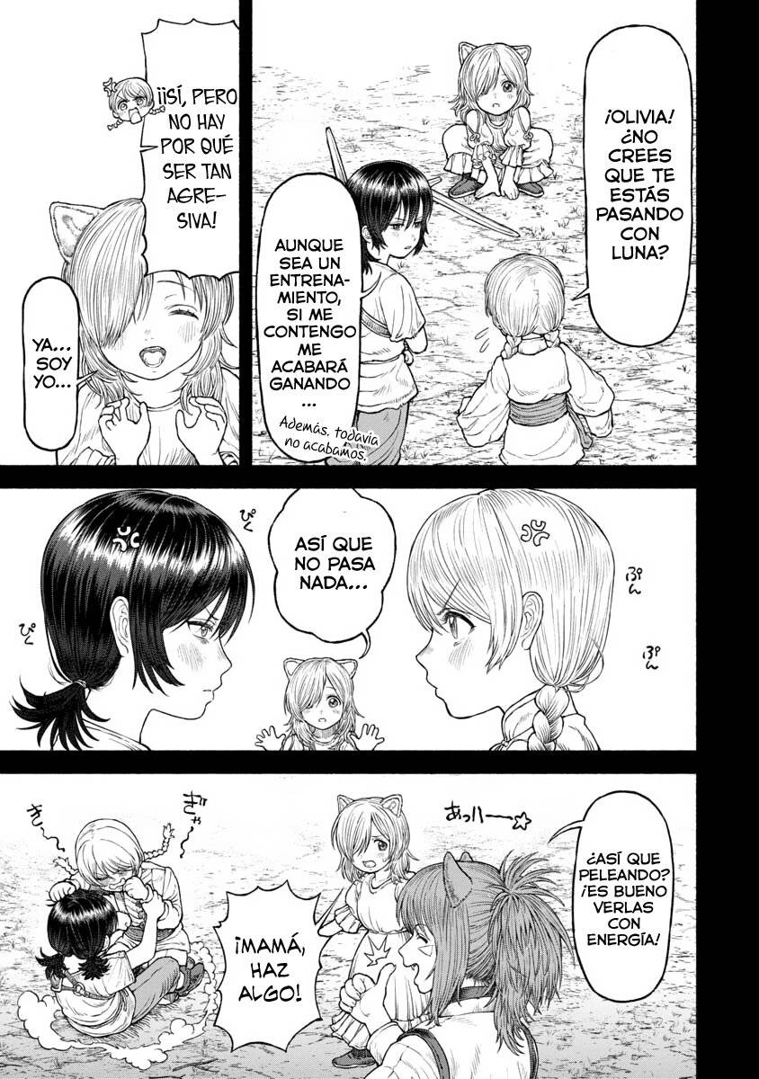 Onna Kishi to Kemomimi no Ko Capitulo 31: Luna, la más joven. página 9