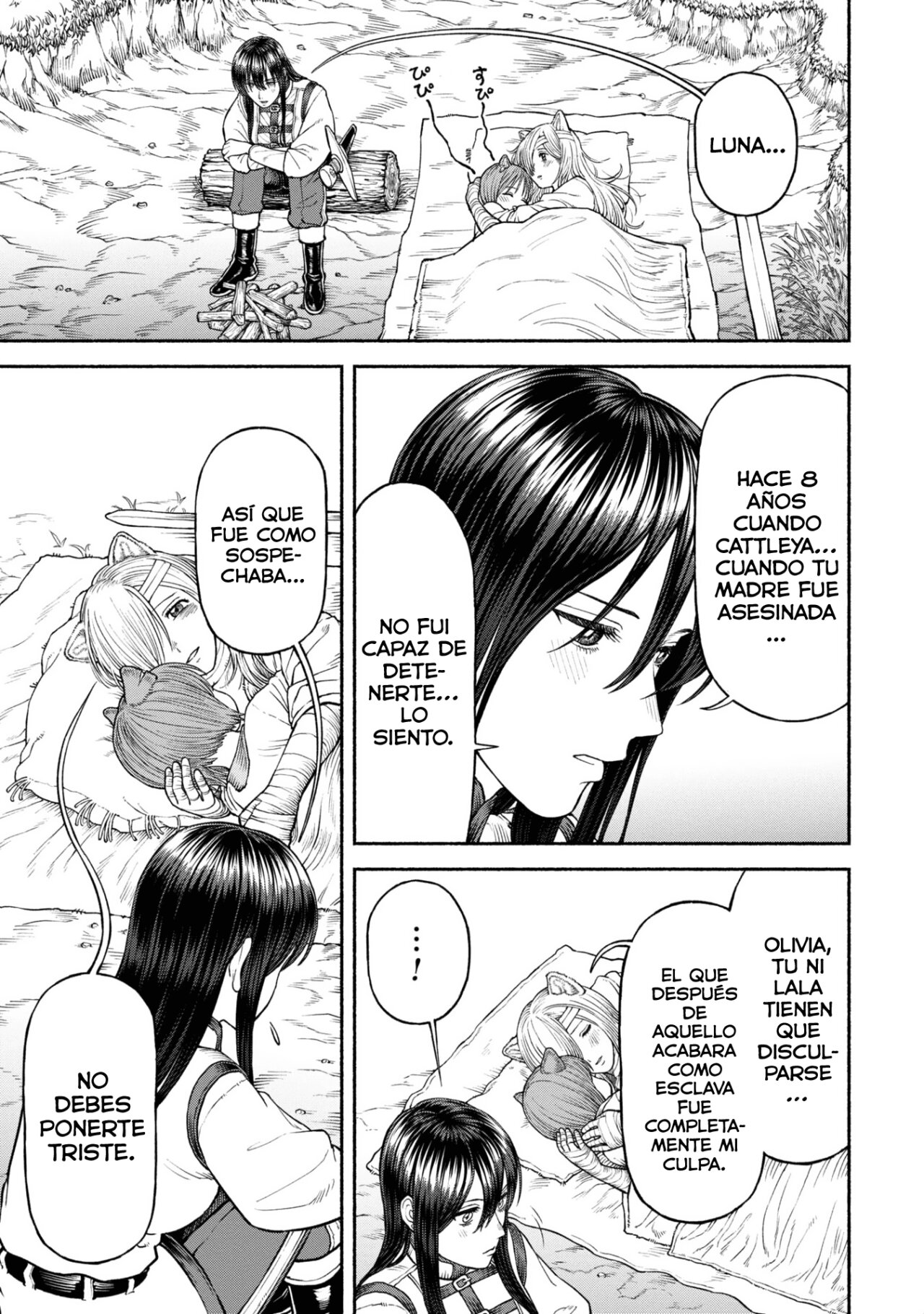 Onna Kishi to Kemomimi no Ko Capitulo 32: El reencuentro con la hermanita página 10