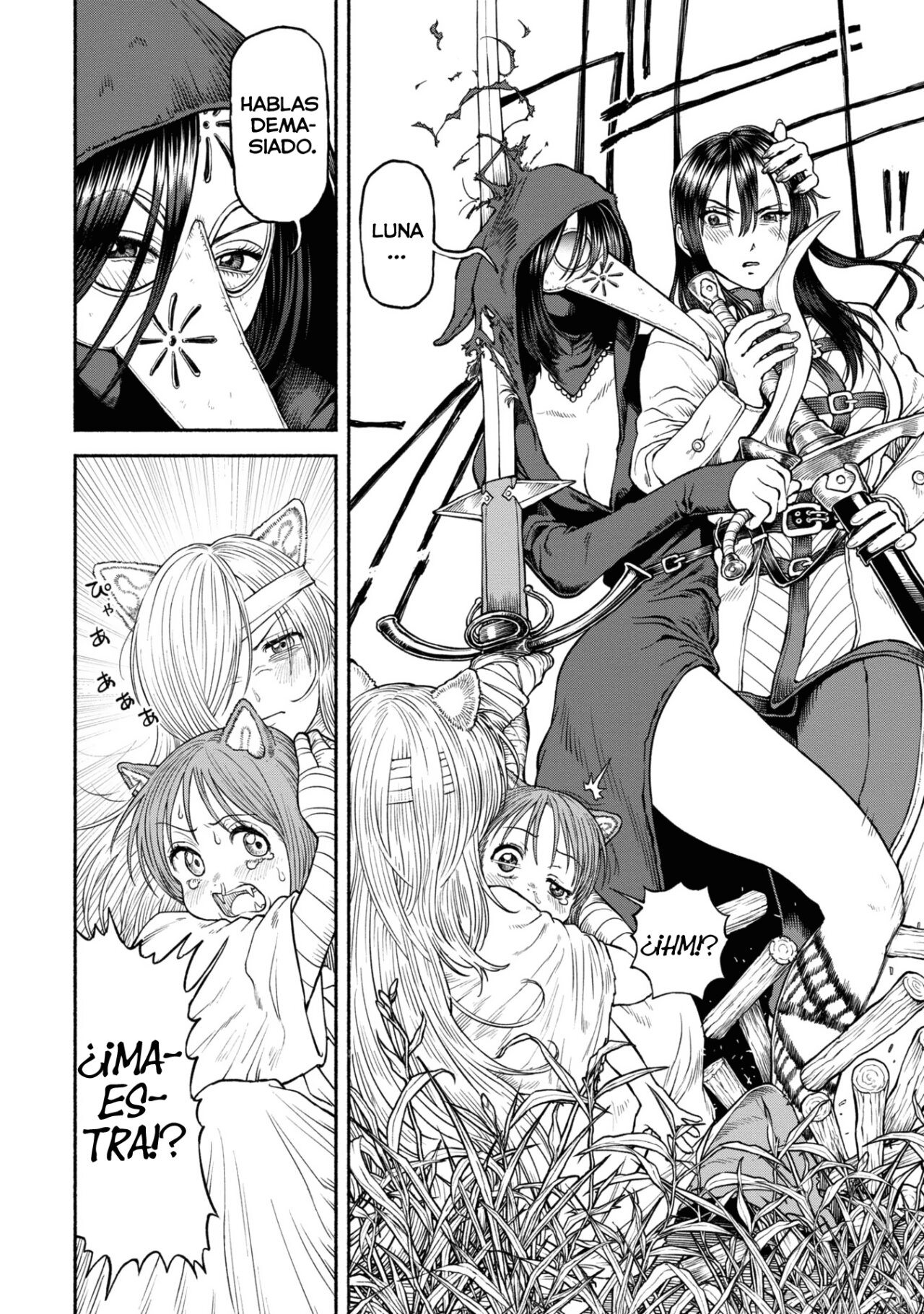 Onna Kishi to Kemomimi no Ko Capitulo 32: El reencuentro con la hermanita página 13