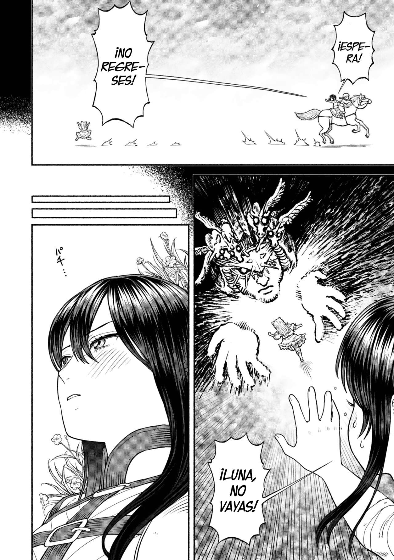 Onna Kishi to Kemomimi no Ko Capitulo 32: El reencuentro con la hermanita página 3