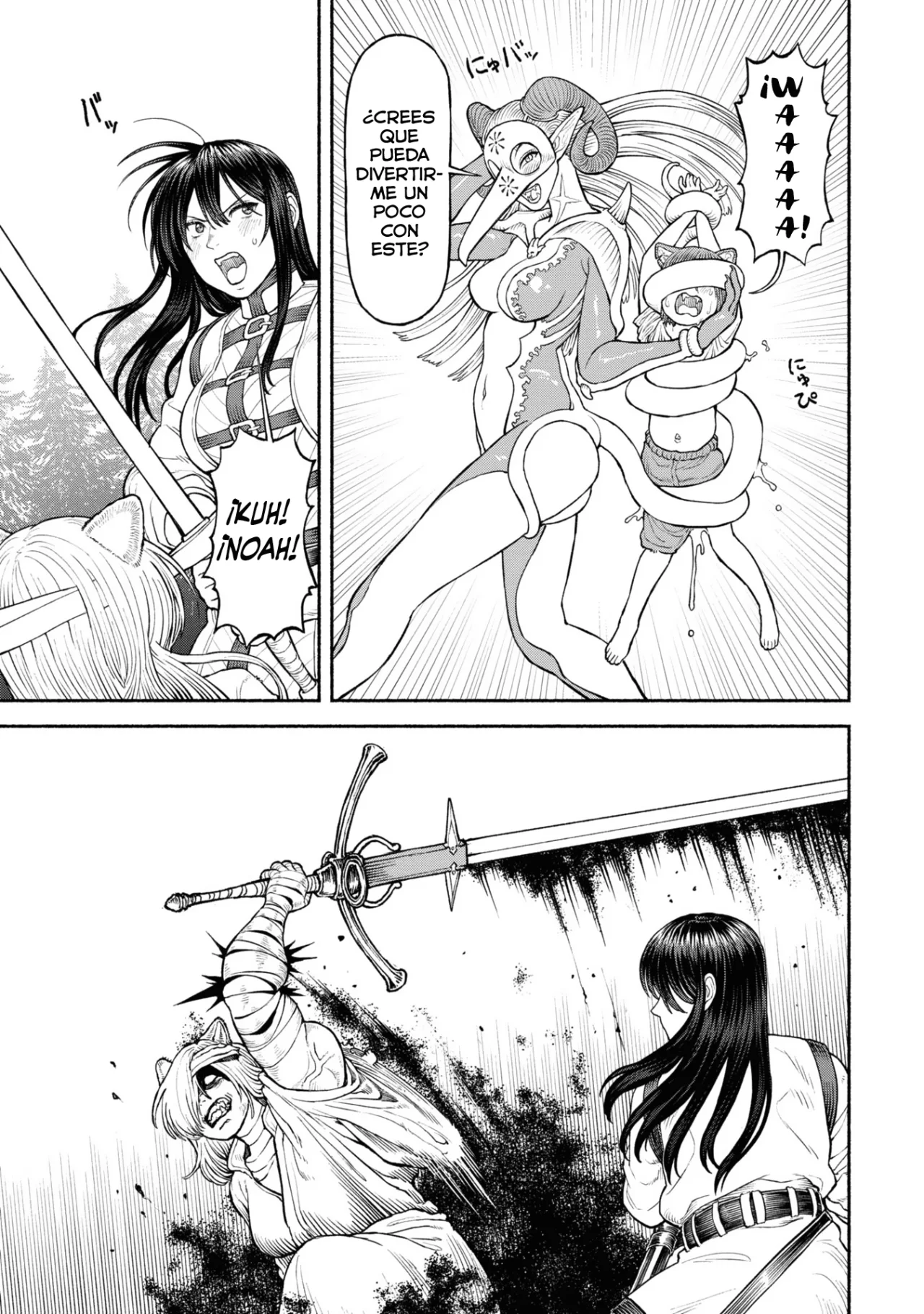 Onna Kishi to Kemomimi no Ko Capitulo 33: Poder sin límites página 6