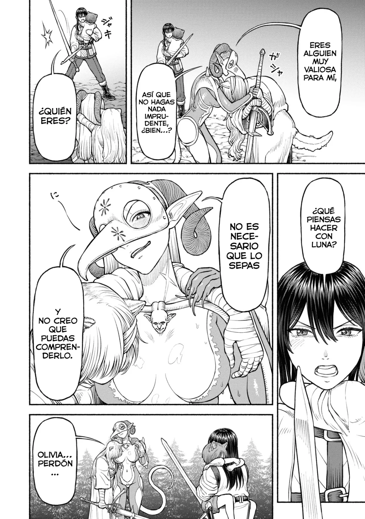 Onna Kishi to Kemomimi no Ko Capitulo 33: Poder sin límites página 9