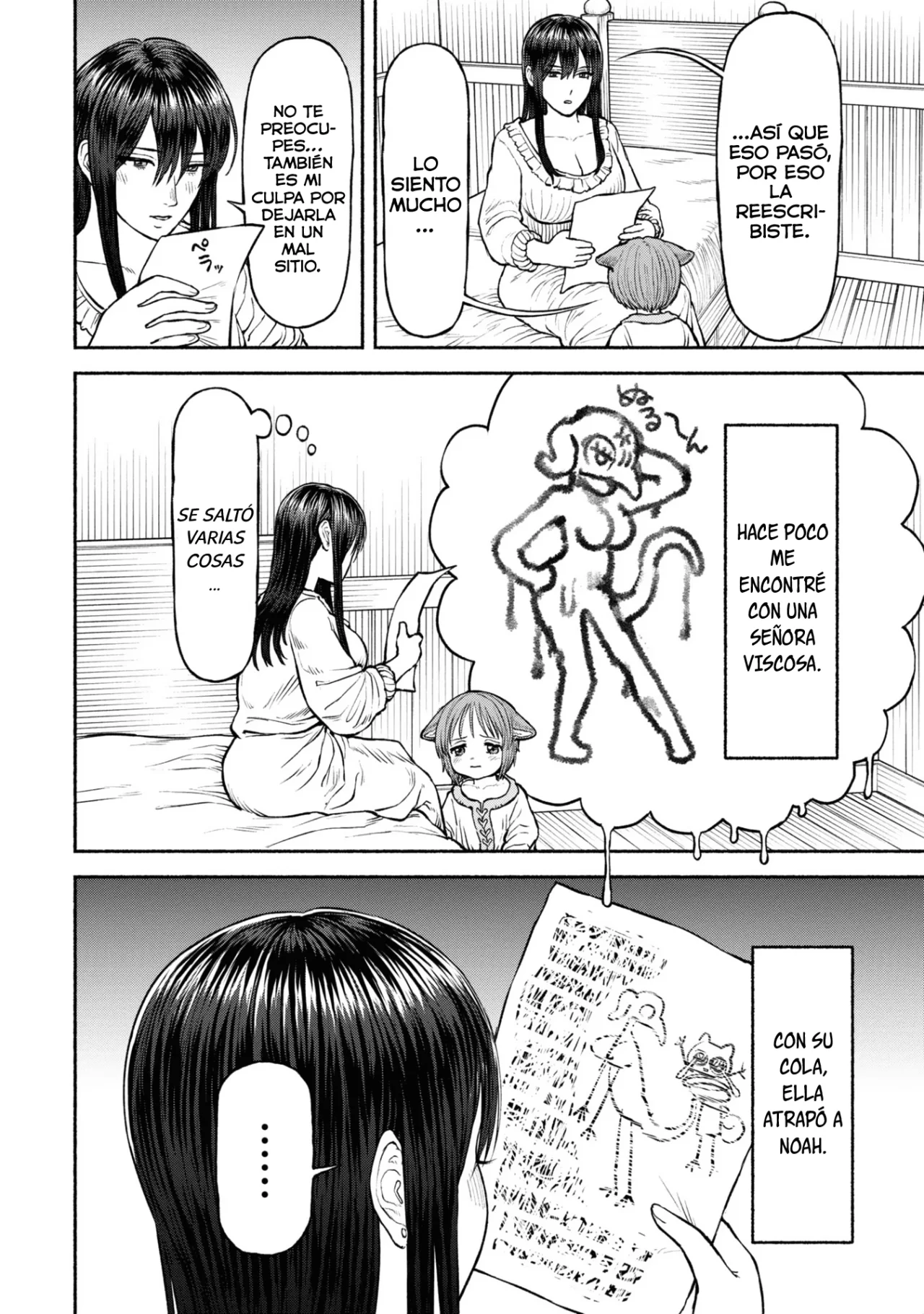 Onna Kishi to Kemomimi no Ko Capitulo 34: Remordimiento página 11