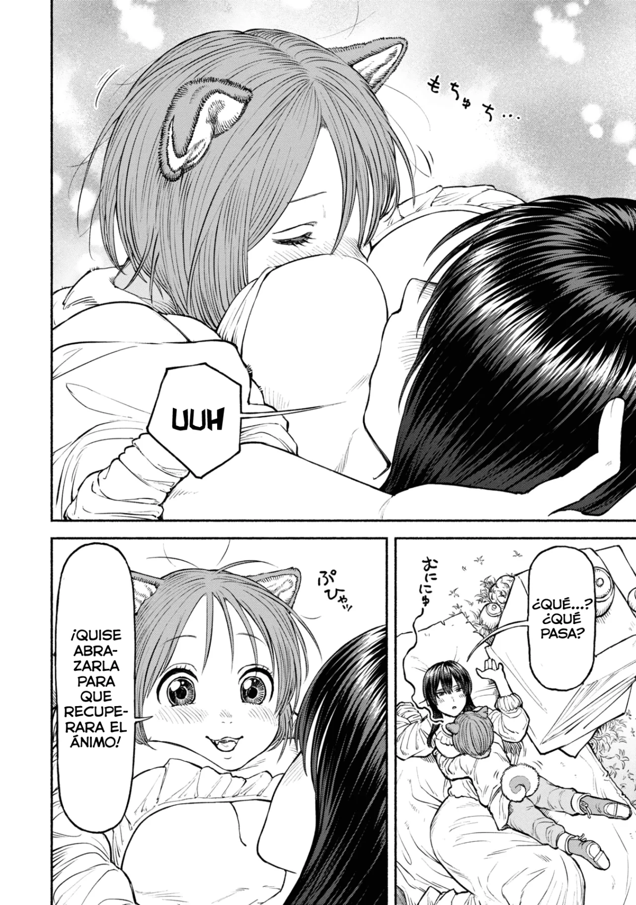 Onna Kishi to Kemomimi no Ko Capitulo 34: Remordimiento página 7