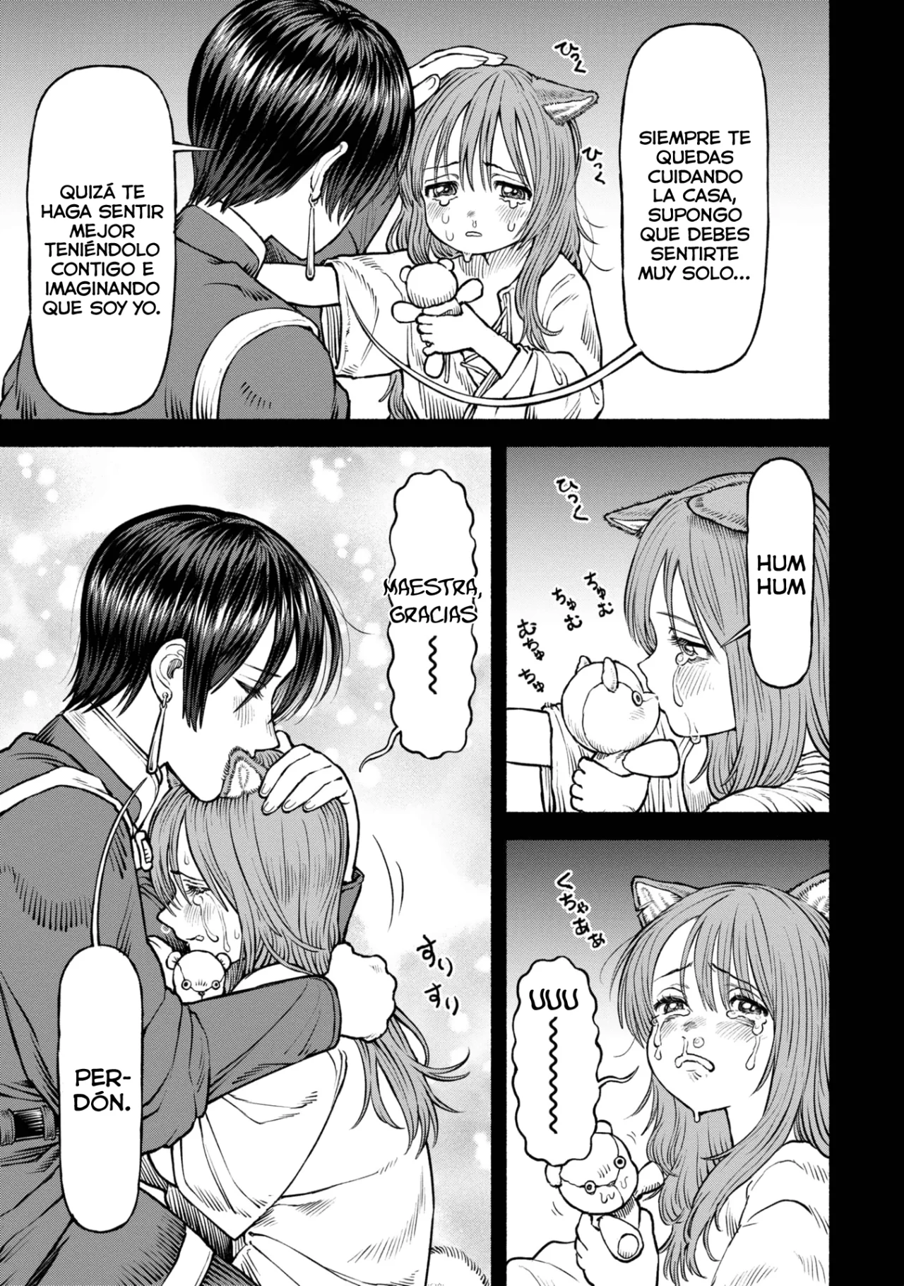 Onna Kishi to Kemomimi no Ko Capitulo 36: Los tesoros de los dos página 11