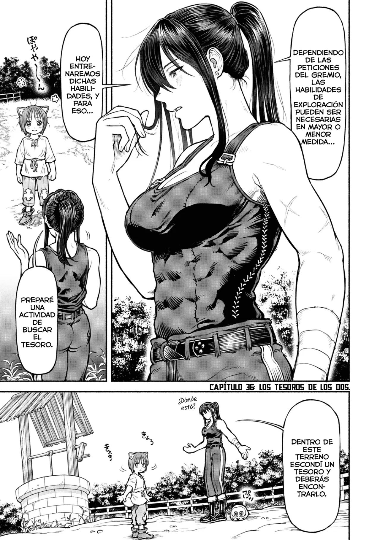 Onna Kishi to Kemomimi no Ko Capitulo 36: Los tesoros de los dos página 3