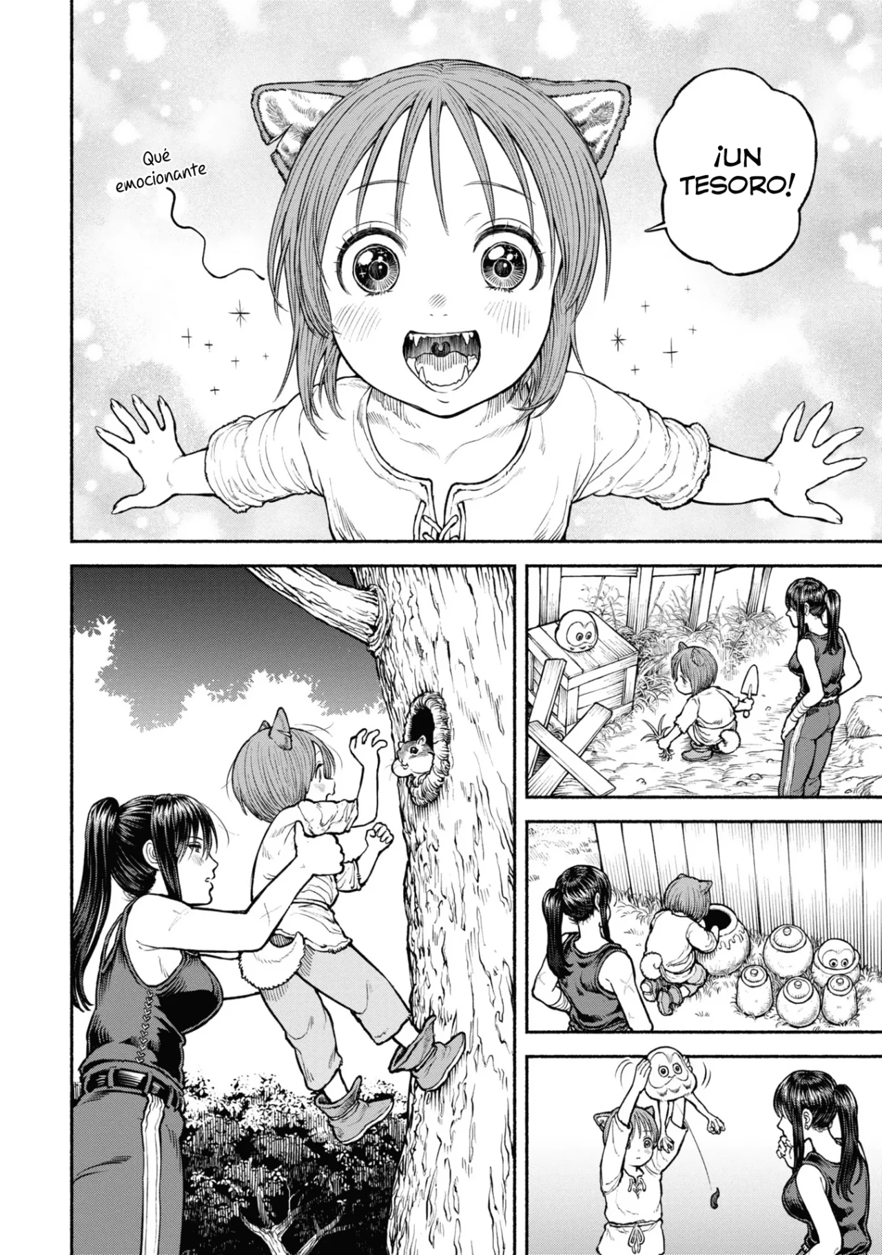Onna Kishi to Kemomimi no Ko Capitulo 36: Los tesoros de los dos página 4