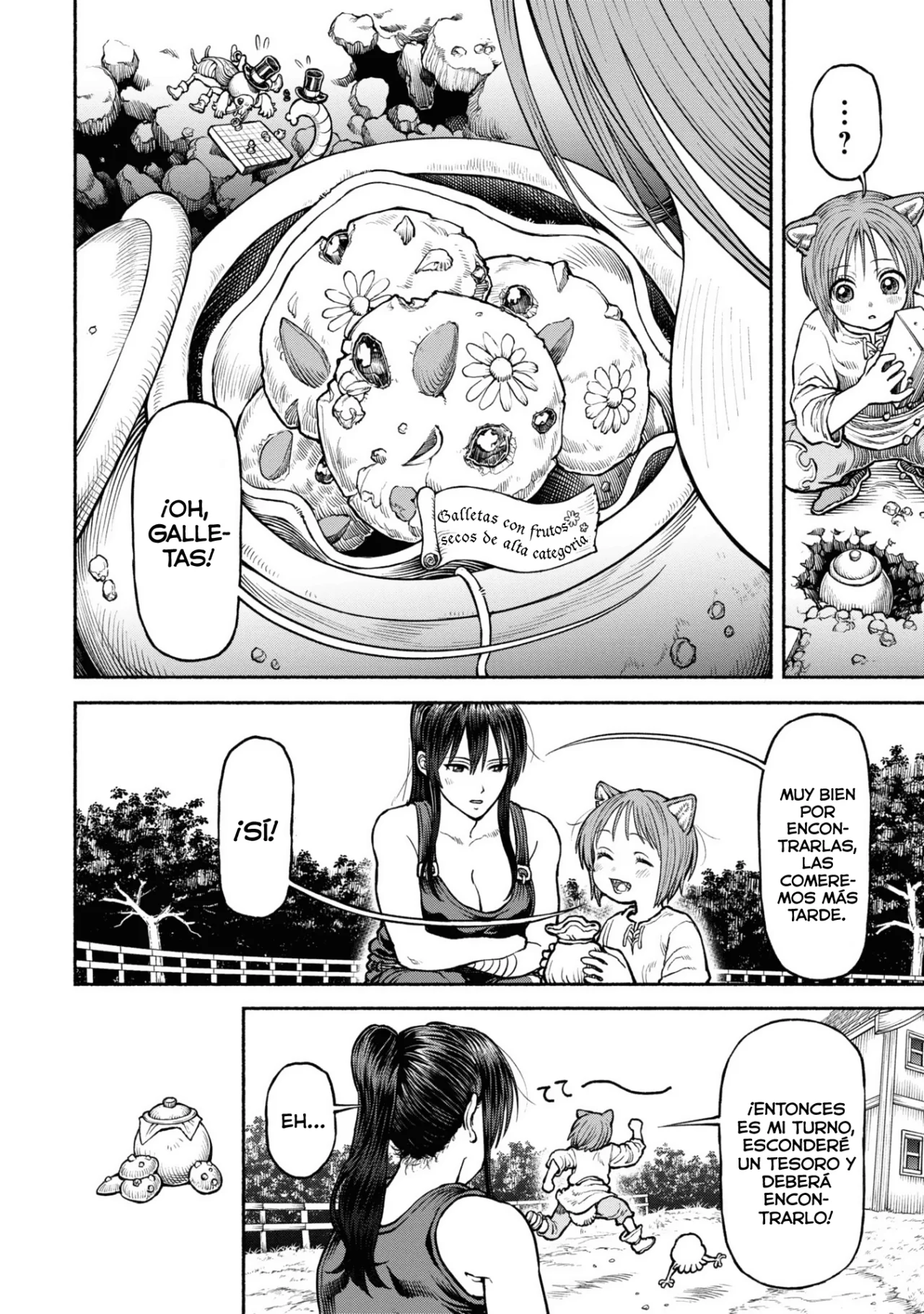 Onna Kishi to Kemomimi no Ko Capitulo 36: Los tesoros de los dos página 6