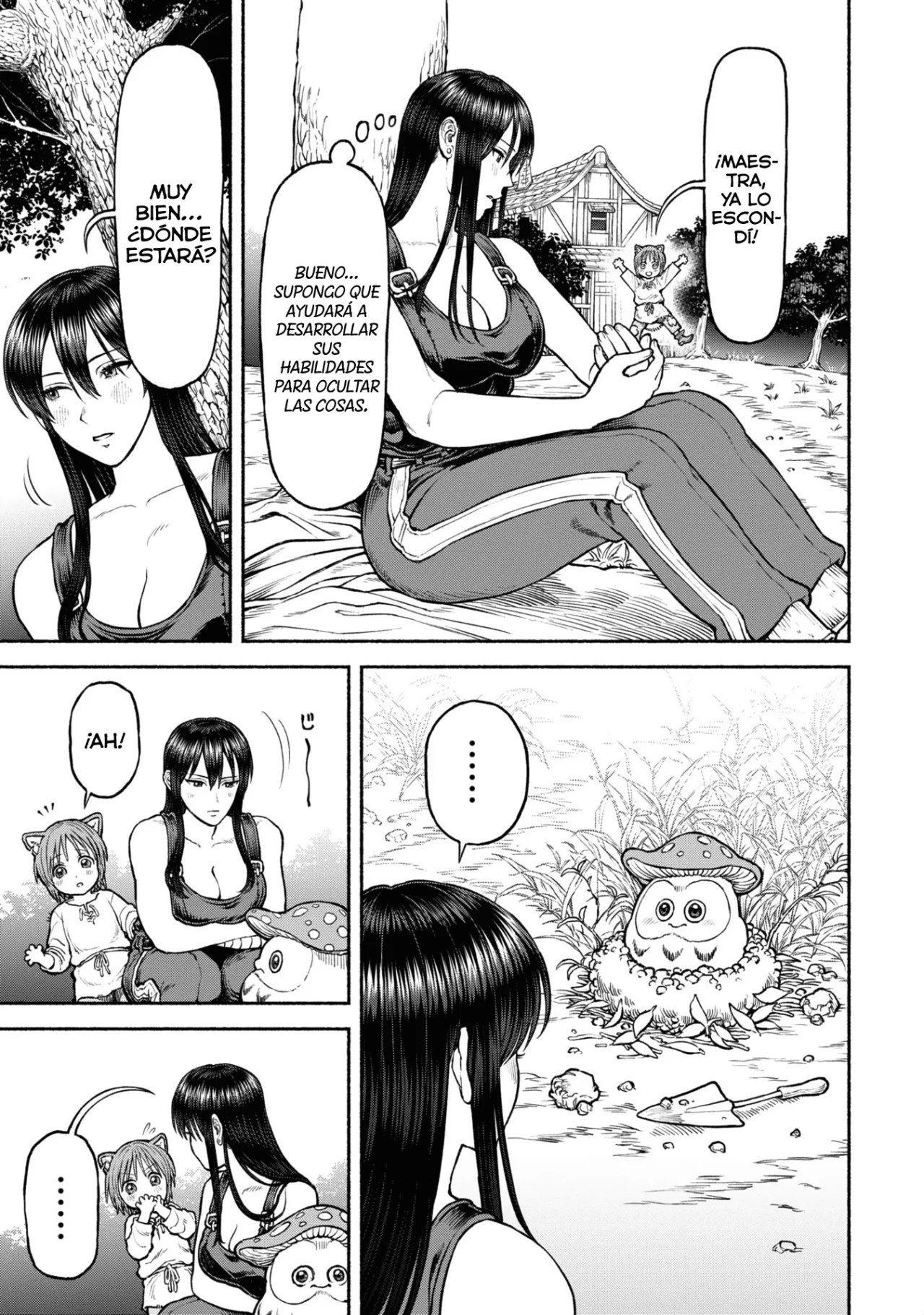 Onna Kishi to Kemomimi no Ko Capitulo 36: Los tesoros de los dos página 7