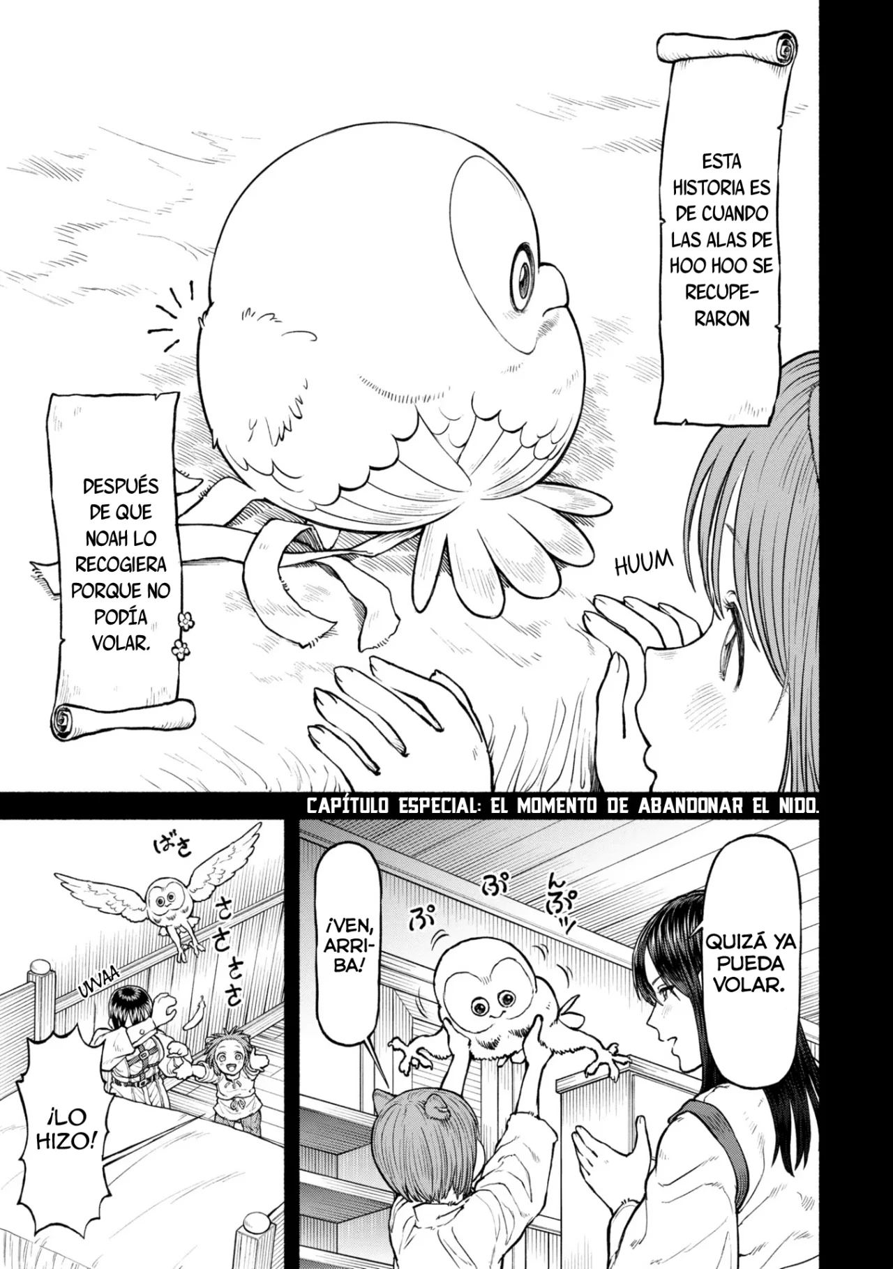 Onna Kishi to Kemomimi no Ko Capitulo 38.5: Capítulo Especial: El momento de abandonar el nido página 2