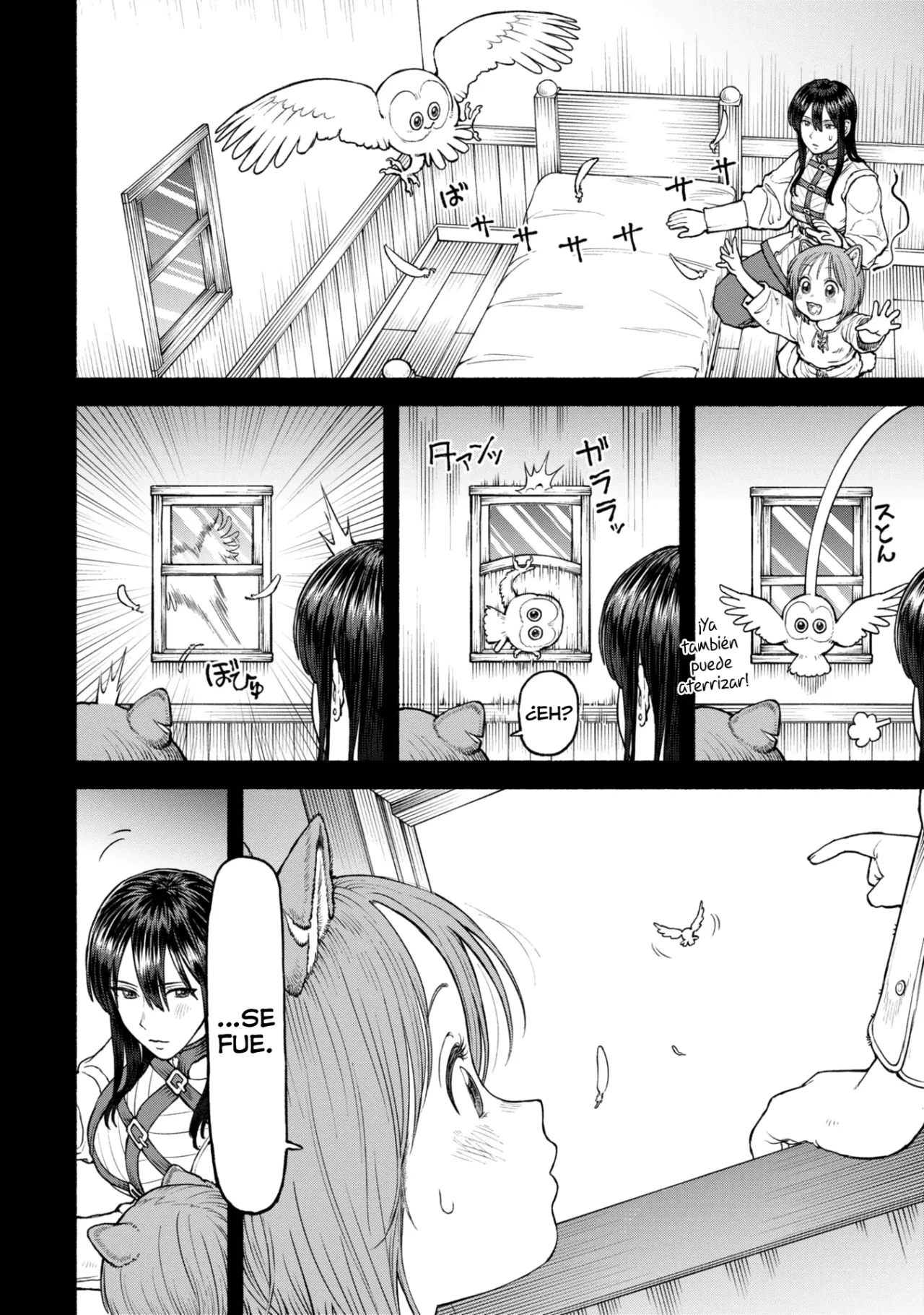 Onna Kishi to Kemomimi no Ko Capitulo 38.5: Capítulo Especial: El momento de abandonar el nido página 3