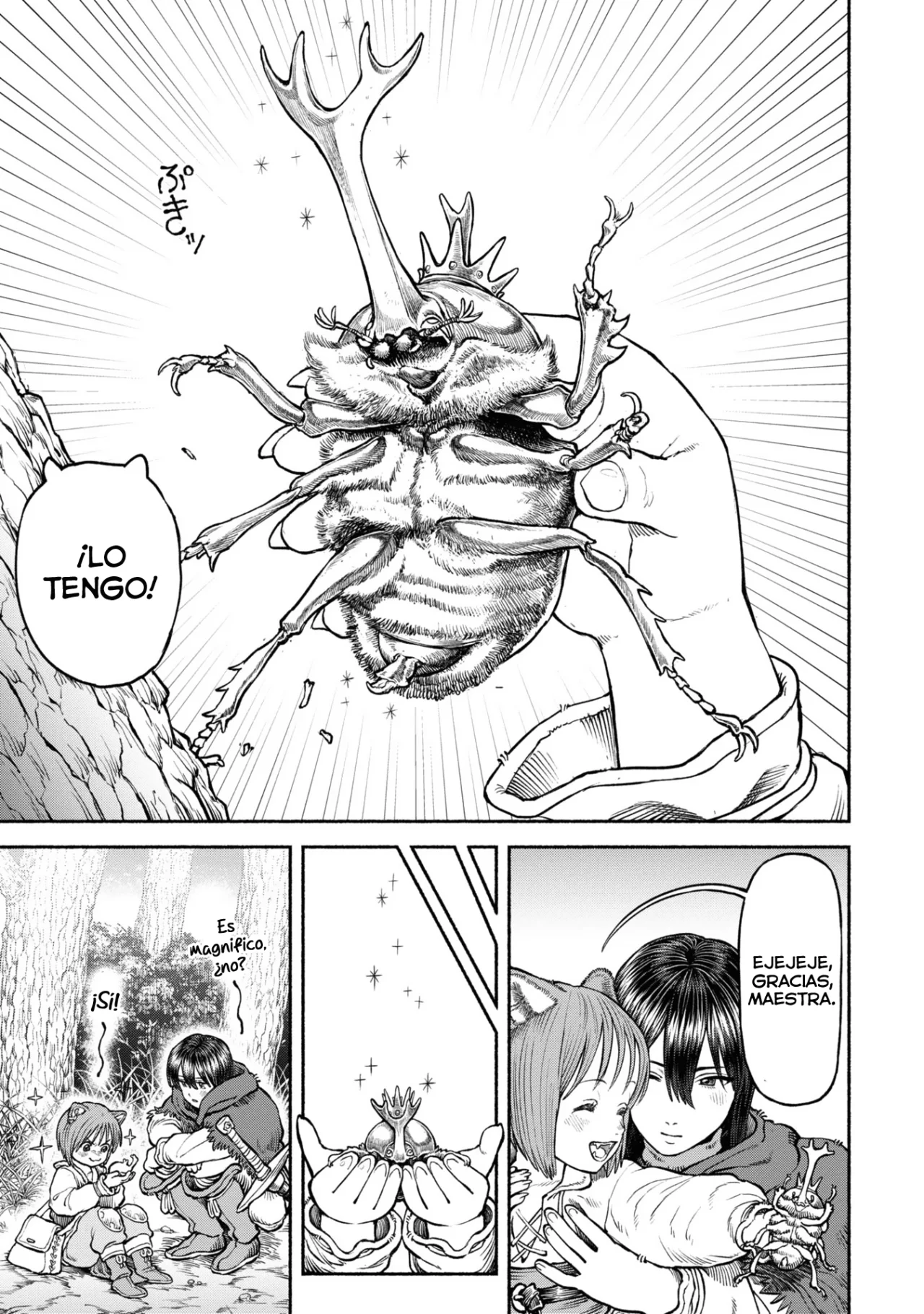 Onna Kishi to Kemomimi no Ko Capitulo 38: Recolectando Materiales página 11