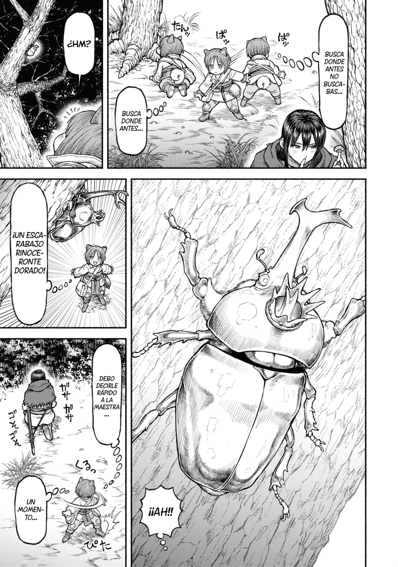 Onna Kishi to Kemomimi no Ko Capitulo 38: Recolectando Materiales página 5