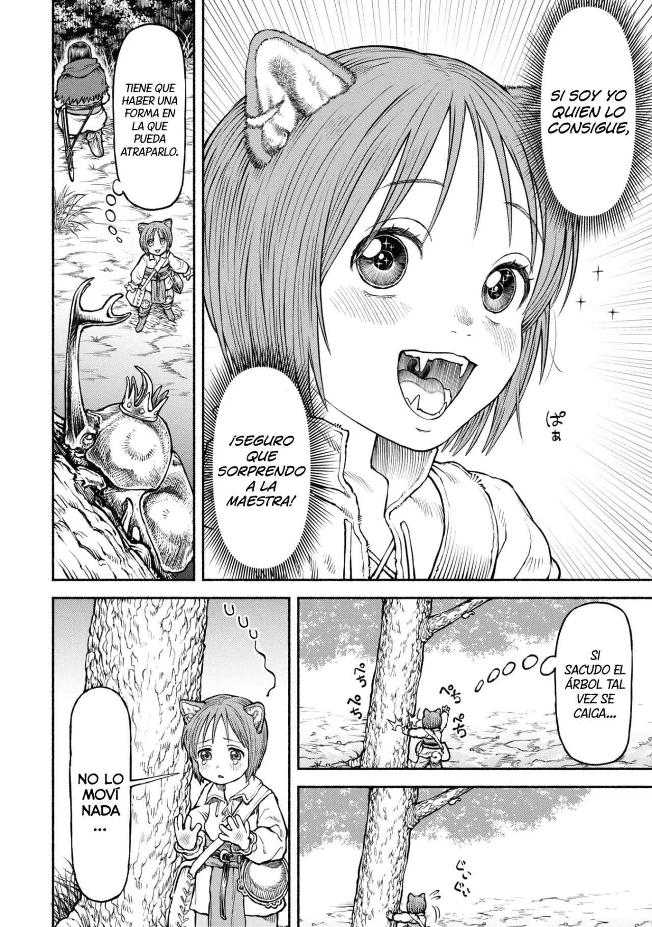 Onna Kishi to Kemomimi no Ko Capitulo 38: Recolectando Materiales página 6