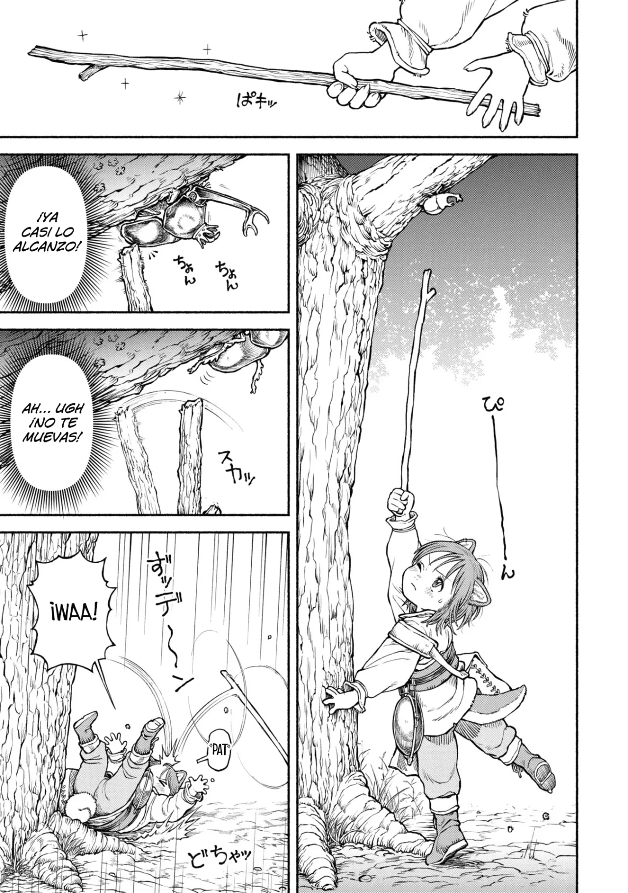 Onna Kishi to Kemomimi no Ko Capitulo 38: Recolectando Materiales página 7