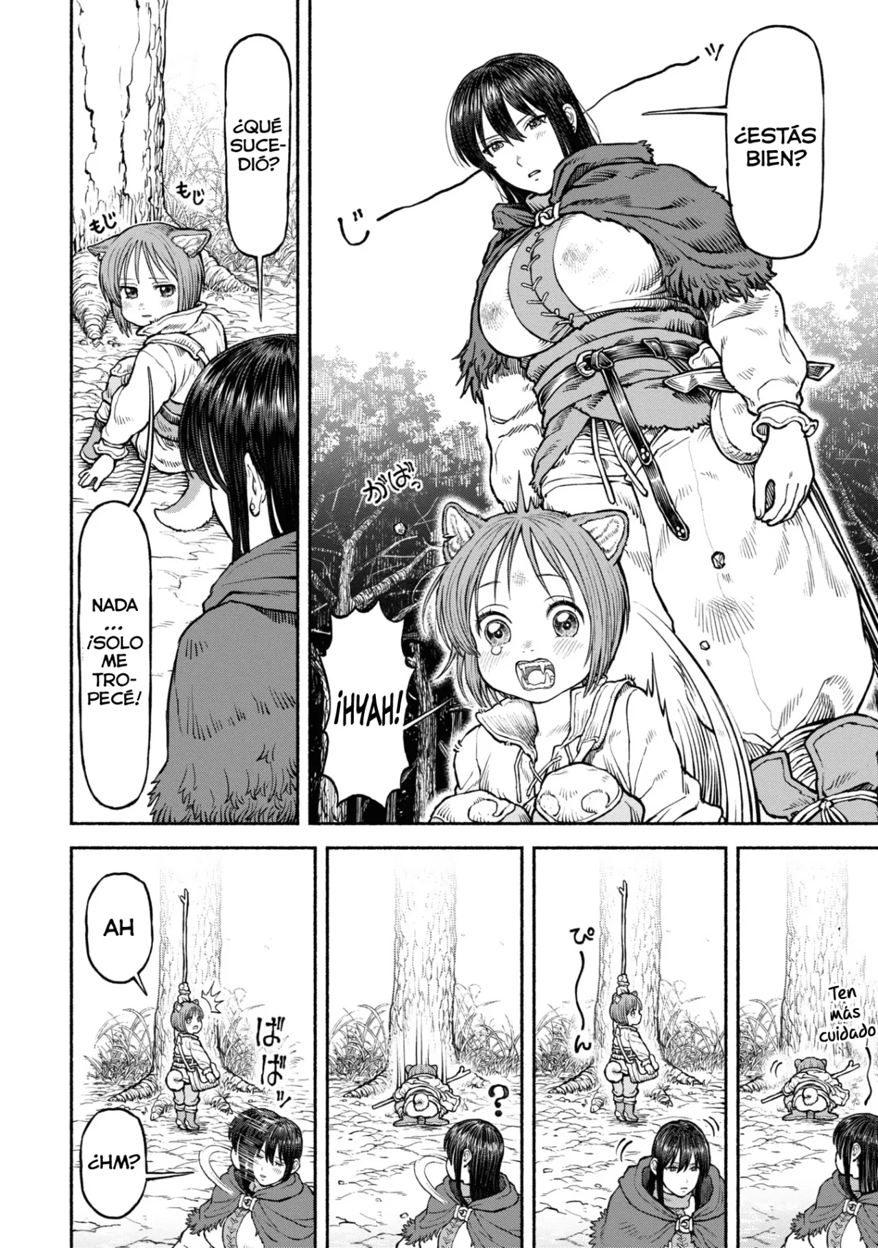 Onna Kishi to Kemomimi no Ko Capitulo 38: Recolectando Materiales página 8