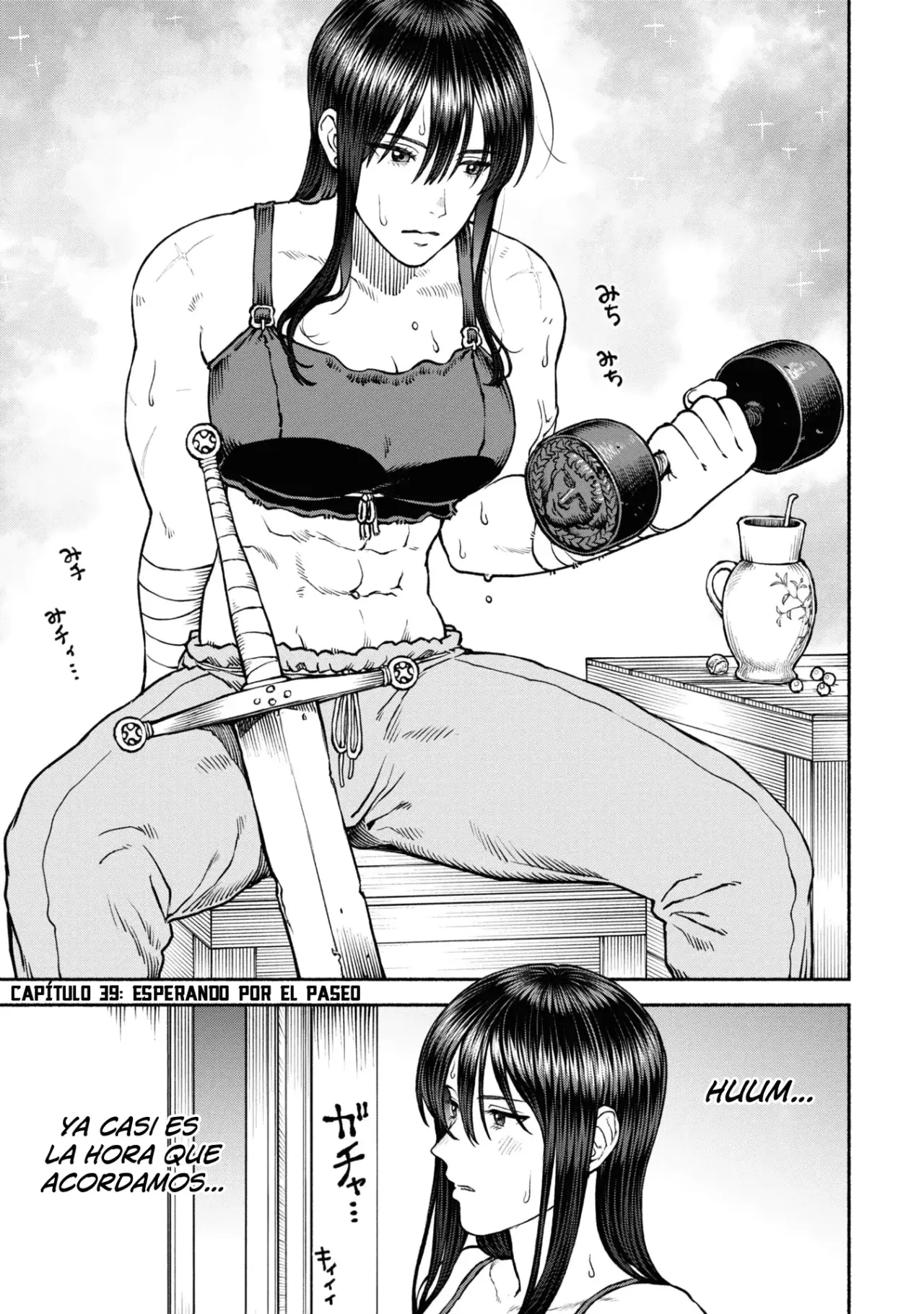 Onna Kishi to Kemomimi no Ko Capitulo 39: Esperando por el Paseo página 3