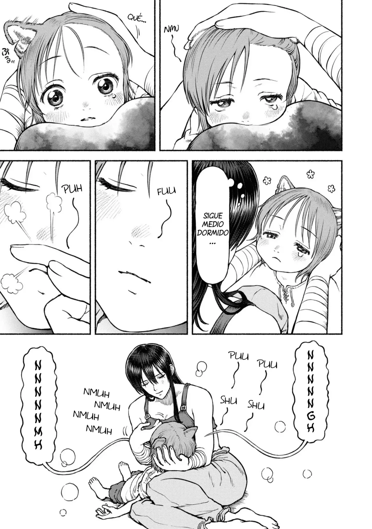 Onna Kishi to Kemomimi no Ko Capitulo 39: Esperando por el Paseo página 5