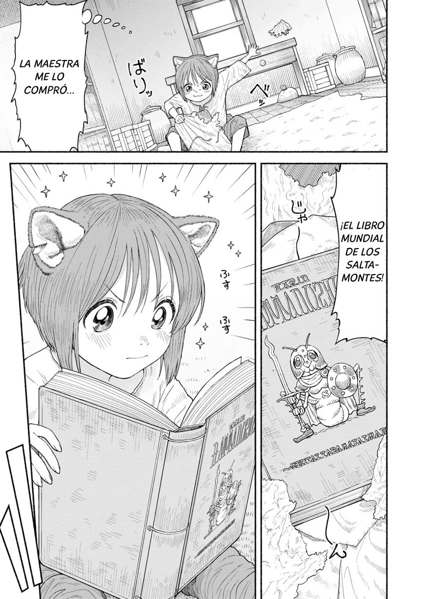 Onna Kishi to Kemomimi no Ko Capitulo 4: El libro del saltamontes página 2