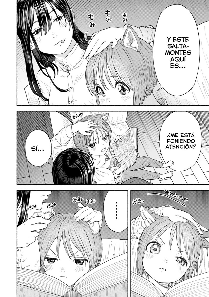 Onna Kishi to Kemomimi no Ko Capitulo 4: El libro del saltamontes página 5
