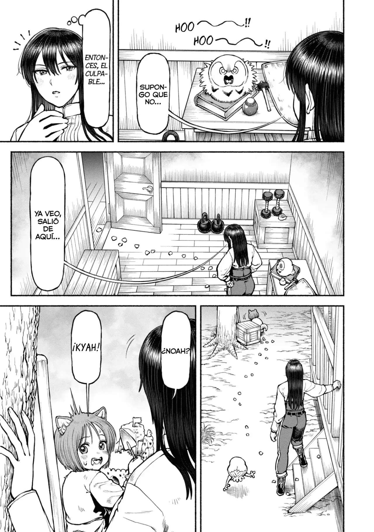 Onna Kishi to Kemomimi no Ko Capitulo 41: Todos somos iguales página 4