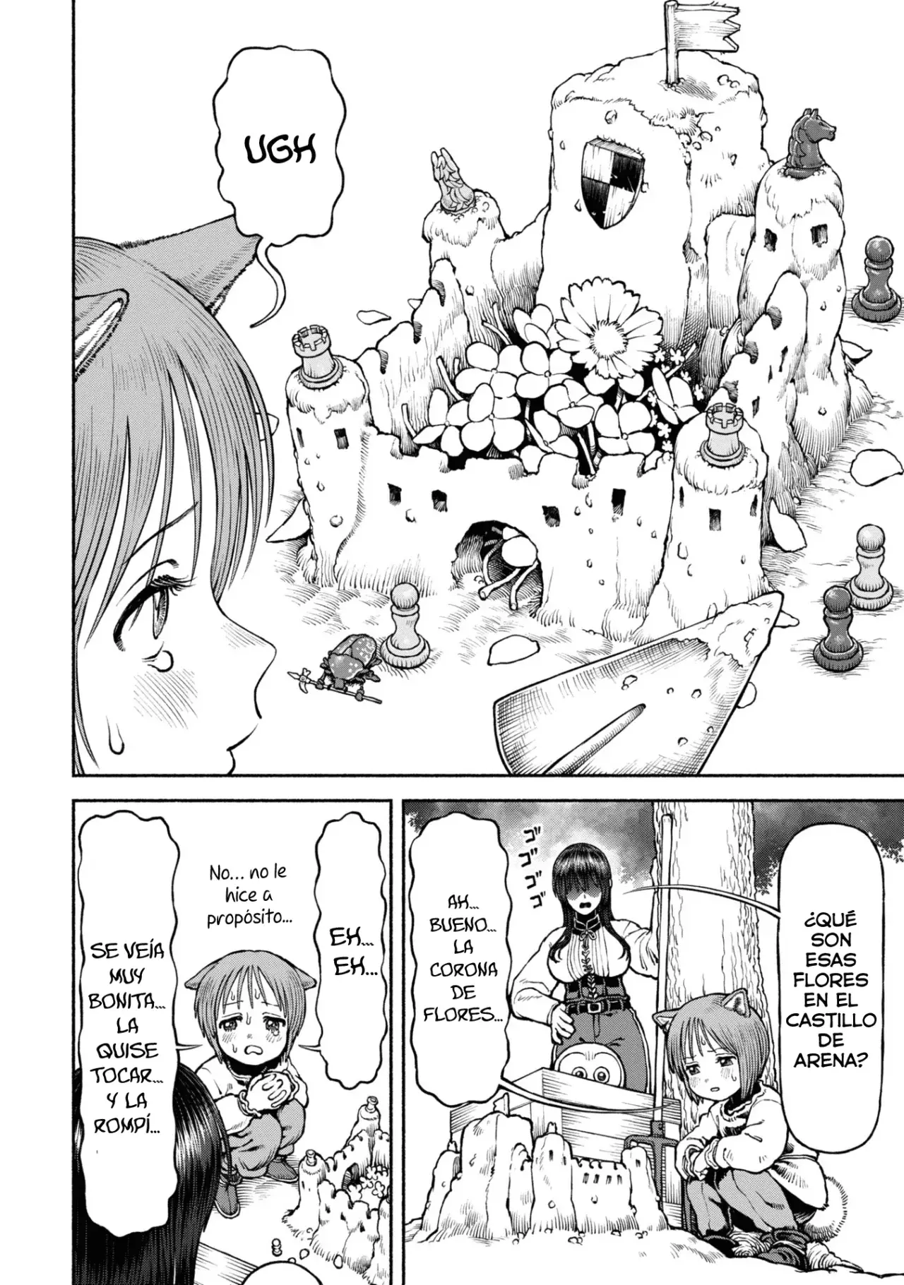 Onna Kishi to Kemomimi no Ko Capitulo 41: Todos somos iguales página 5
