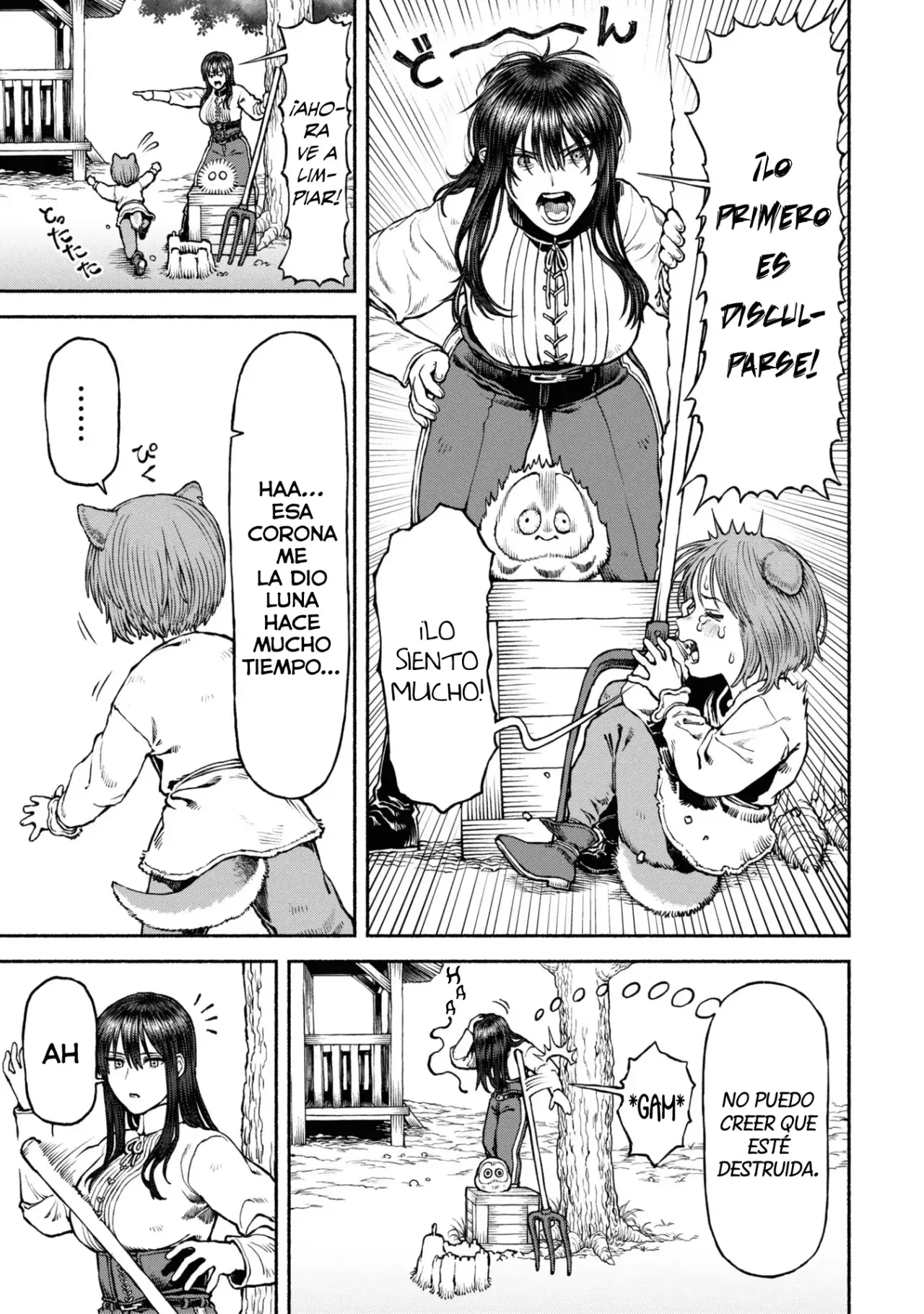 Onna Kishi to Kemomimi no Ko Capitulo 41: Todos somos iguales página 6