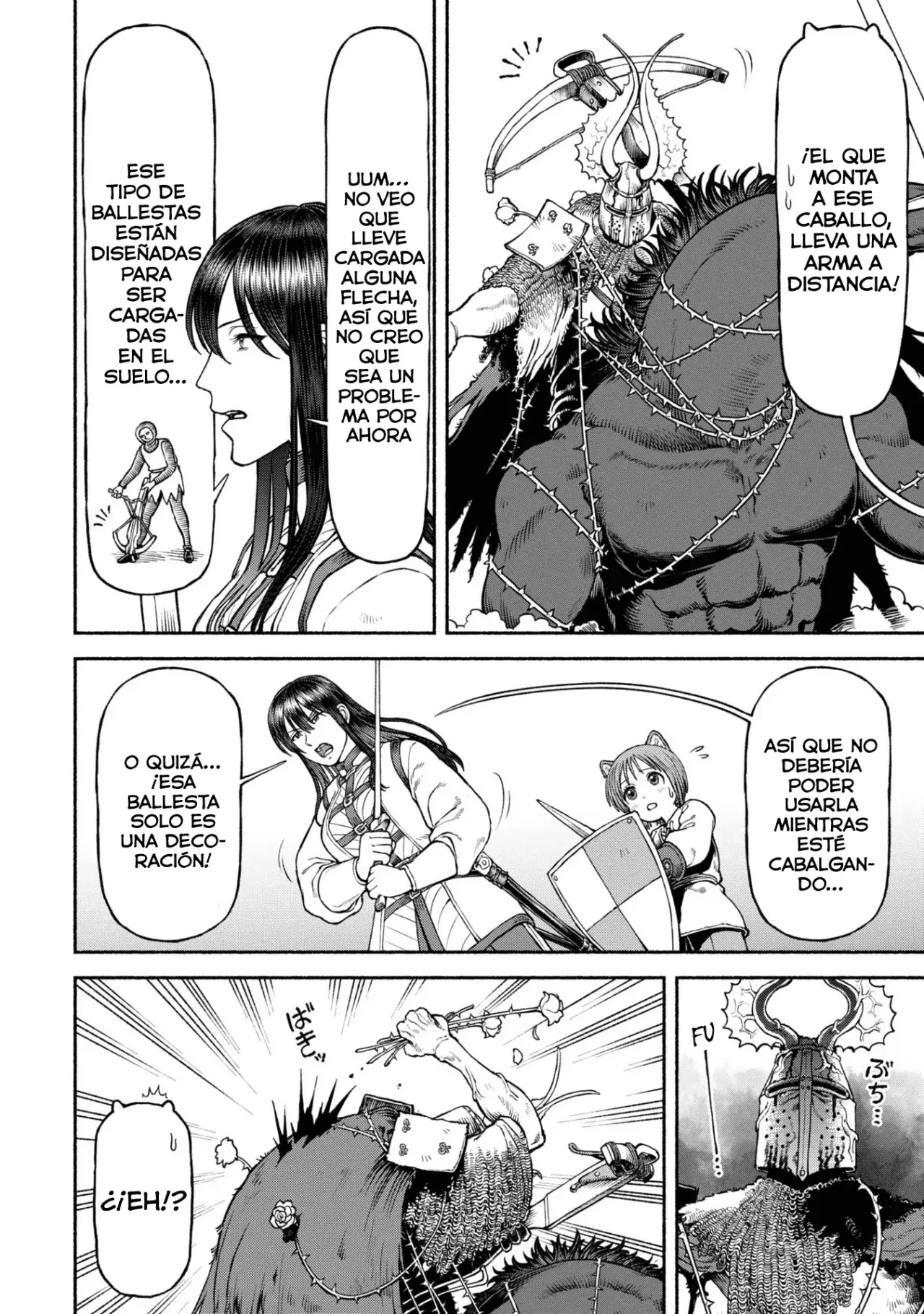 Onna Kishi to Kemomimi no Ko Capitulo 42: Invitación a la oscuridad página 10