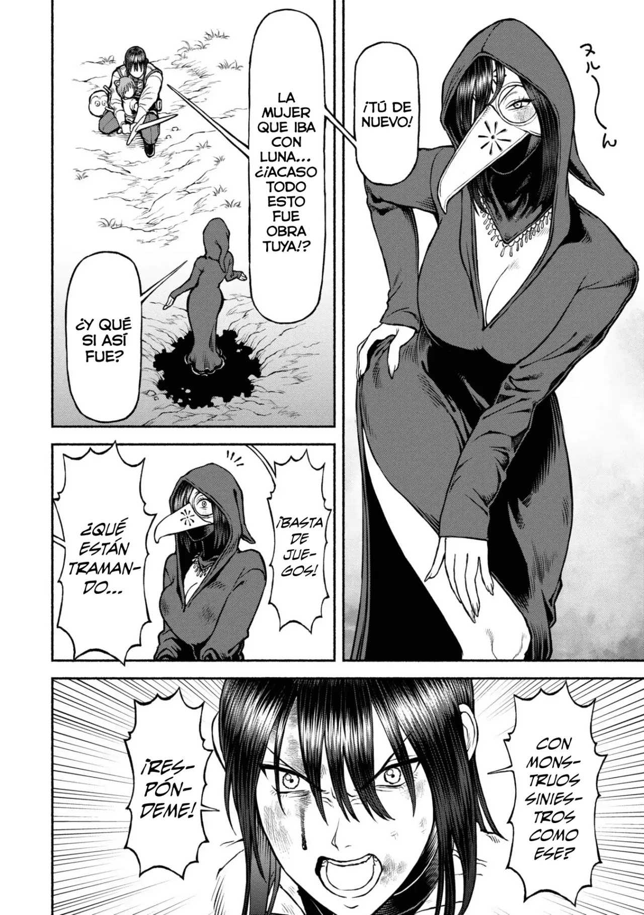 Onna Kishi to Kemomimi no Ko Capitulo 42: Invitación a la oscuridad página 18