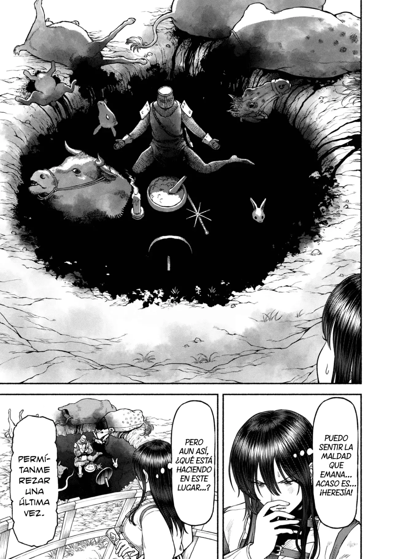 Onna Kishi to Kemomimi no Ko Capitulo 42: Invitación a la oscuridad página 5
