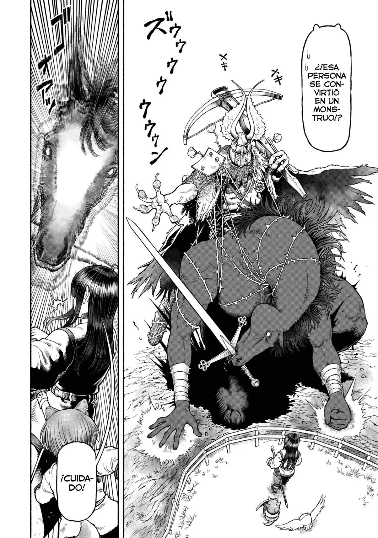 Onna Kishi to Kemomimi no Ko Capitulo 42: Invitación a la oscuridad página 8