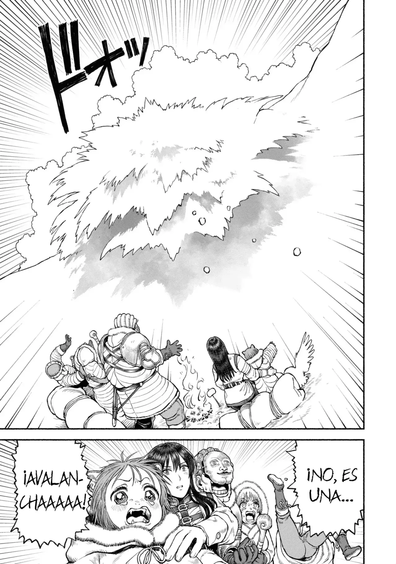 Onna Kishi to Kemomimi no Ko Capitulo 44: la leyenda de la bestia divina página 15