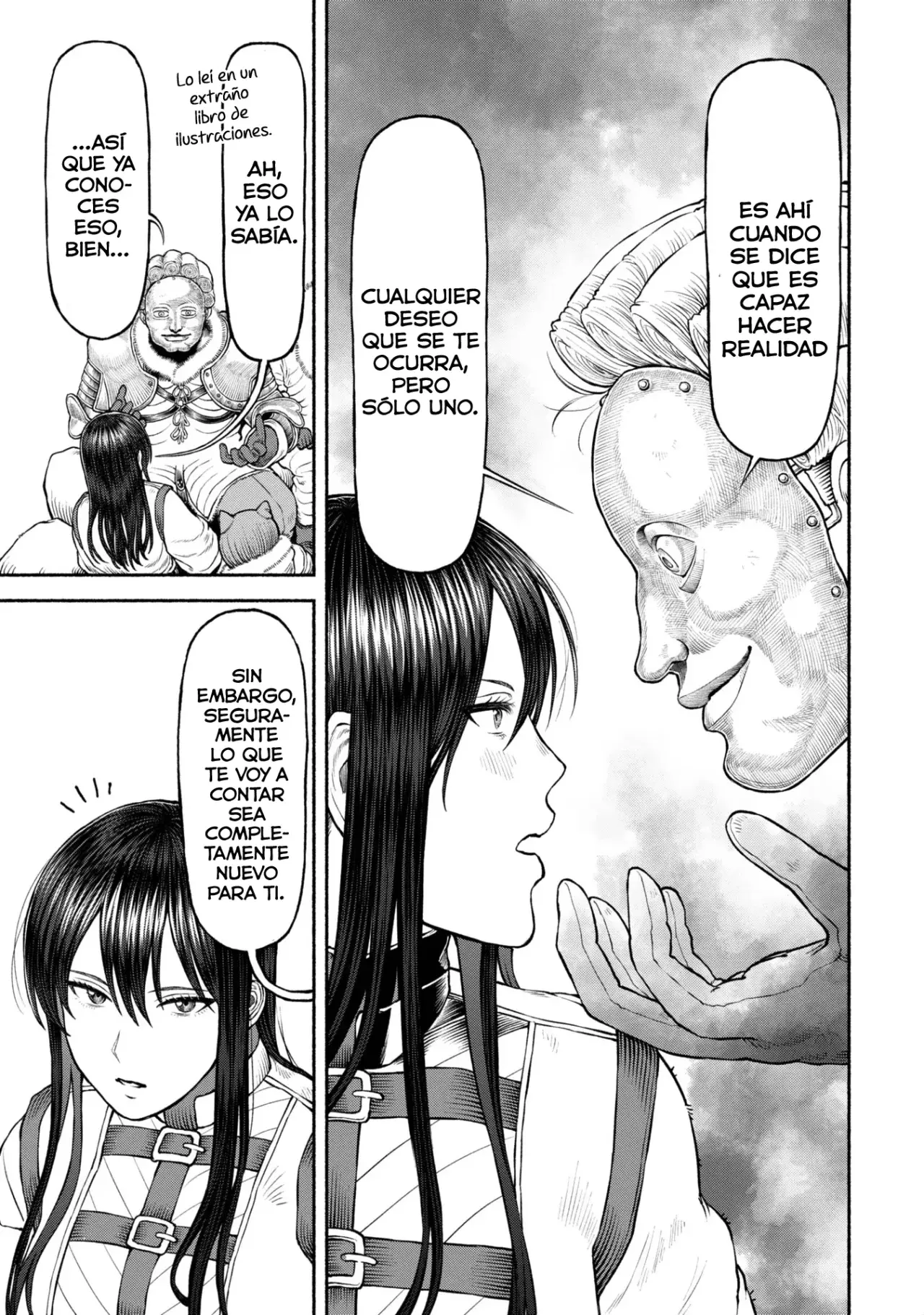 Onna Kishi to Kemomimi no Ko Capitulo 44: la leyenda de la bestia divina página 9