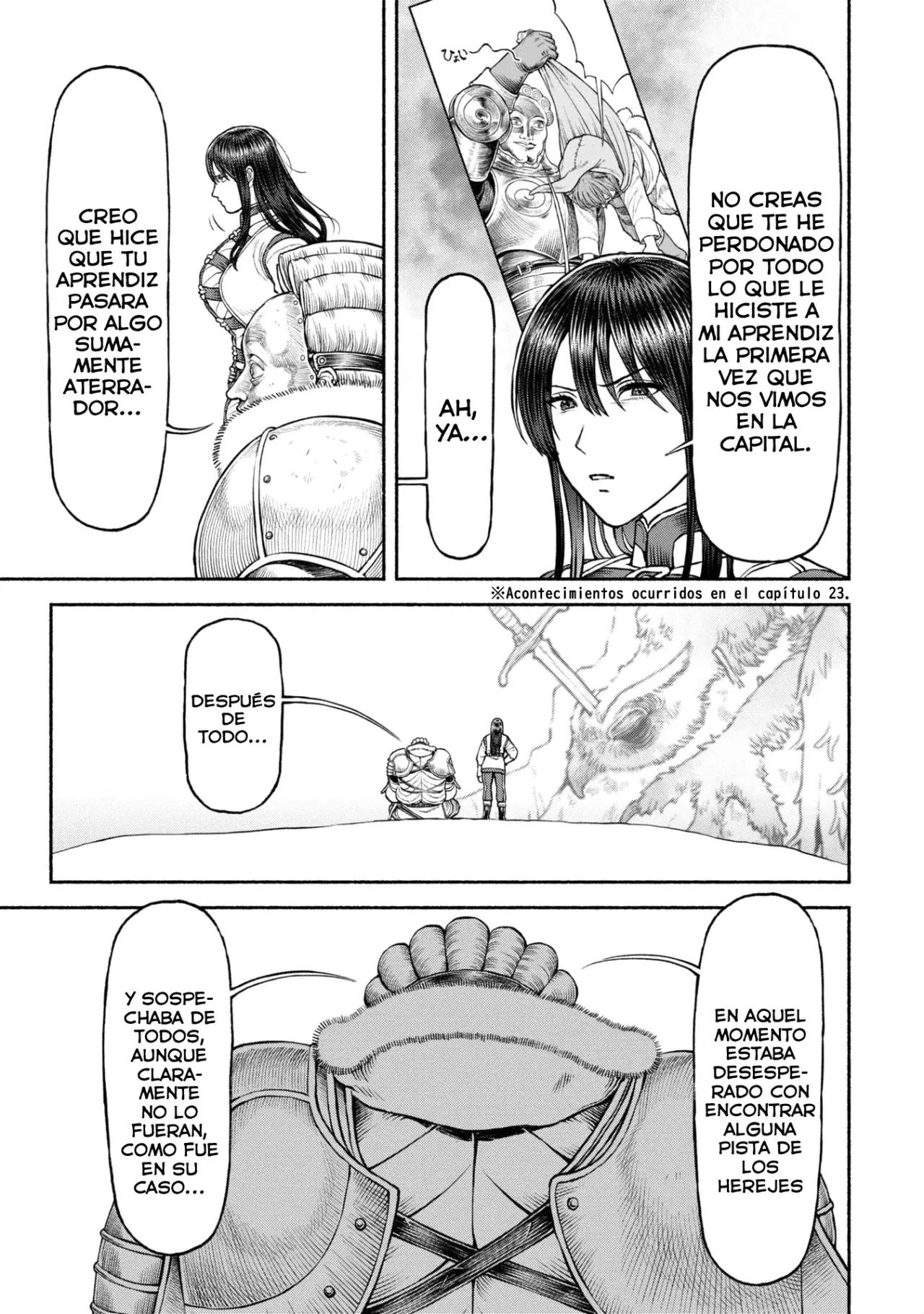 Onna Kishi to Kemomimi no Ko Capitulo 45: Muestra de determinación página 10