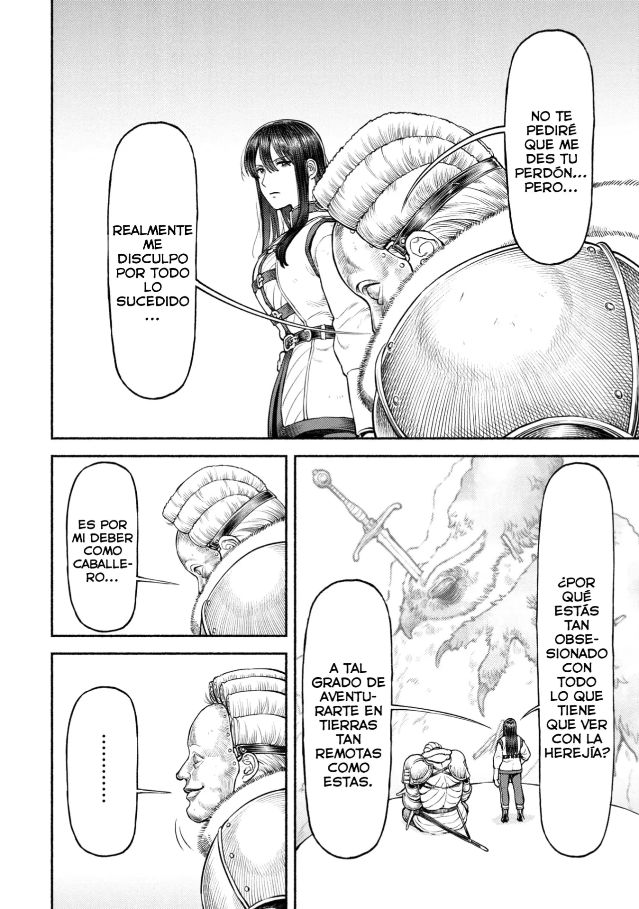 Onna Kishi to Kemomimi no Ko Capitulo 45: Muestra de determinación página 11