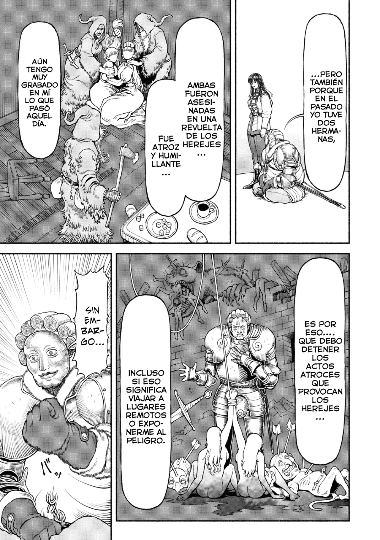 Onna Kishi to Kemomimi no Ko Capitulo 45: Muestra de determinación página 12