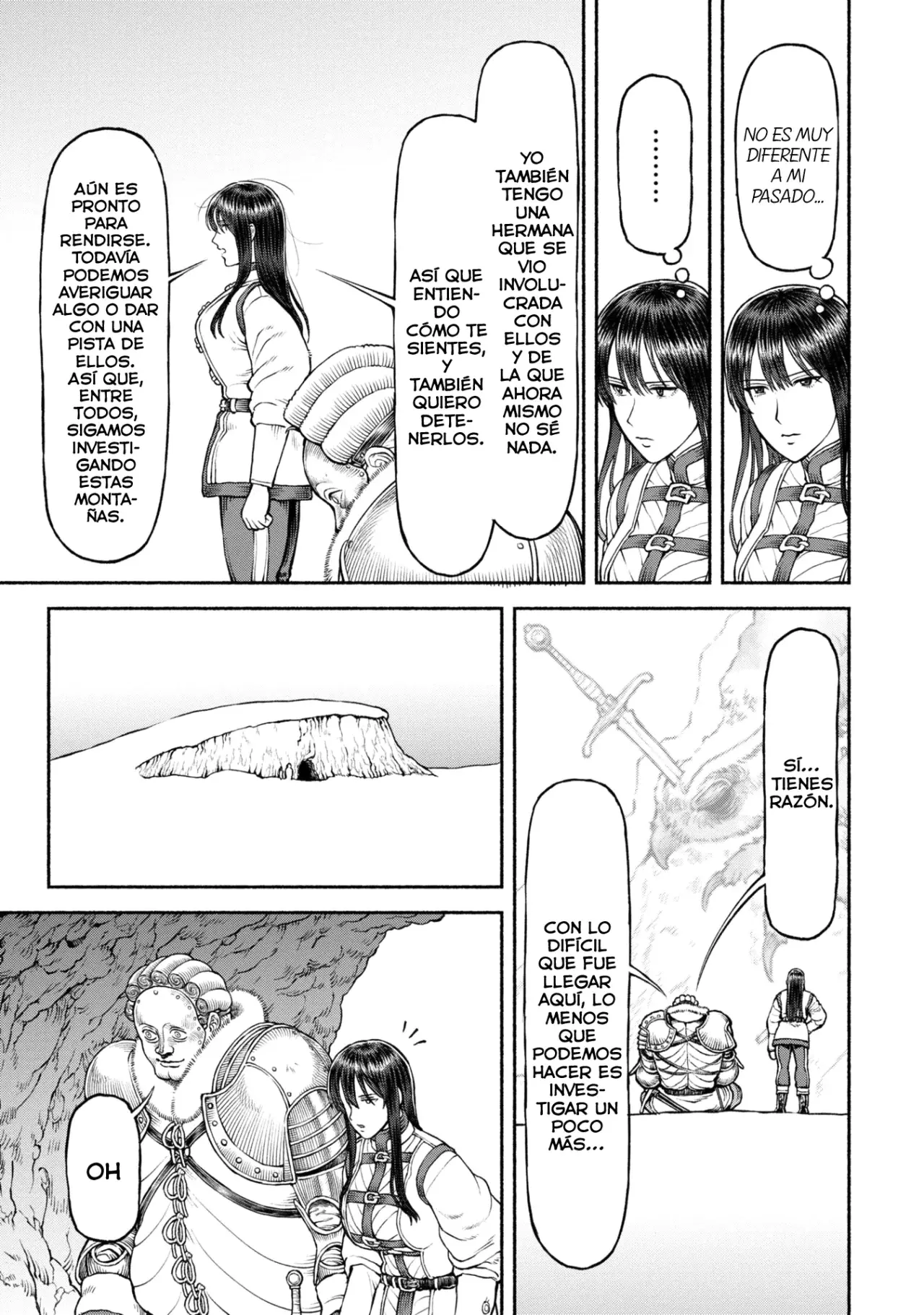 Onna Kishi to Kemomimi no Ko Capitulo 45: Muestra de determinación página 14