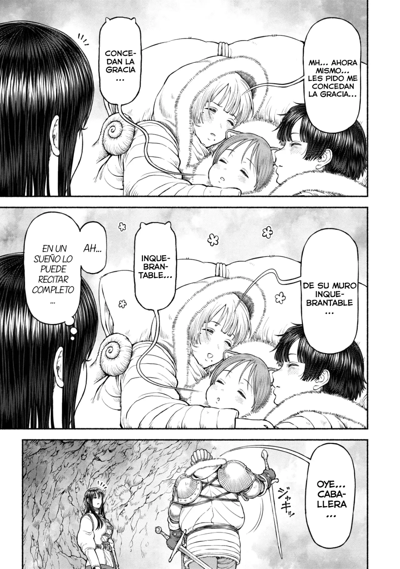 Onna Kishi to Kemomimi no Ko Capitulo 45: Muestra de determinación página 16