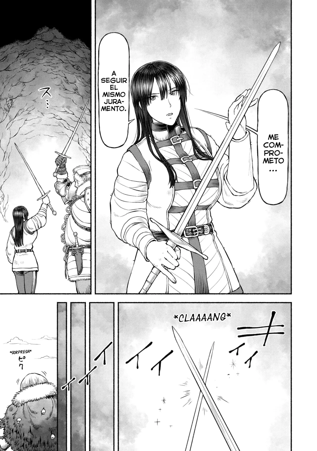 Onna Kishi to Kemomimi no Ko Capitulo 45: Muestra de determinación página 18