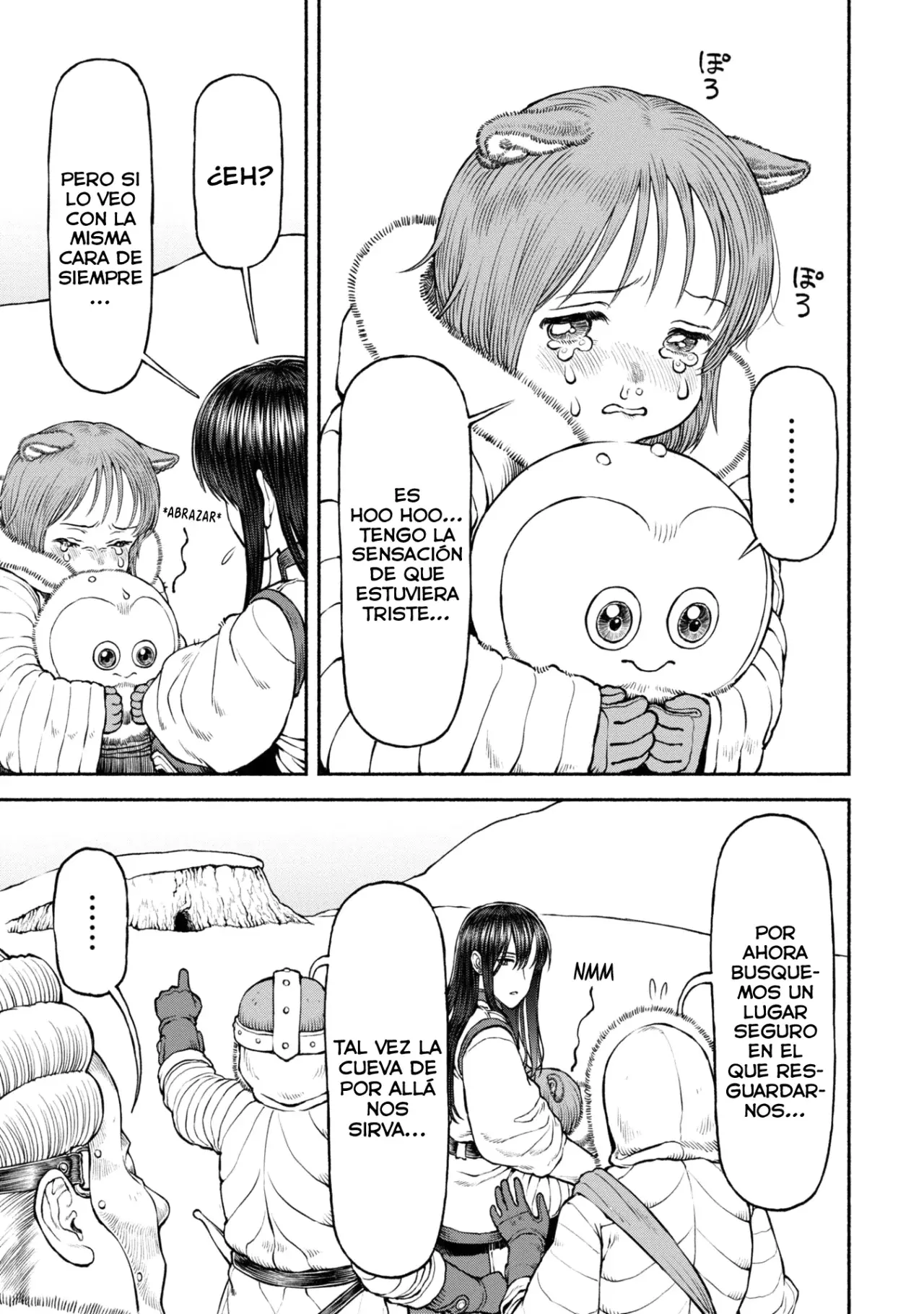 Onna Kishi to Kemomimi no Ko Capitulo 45: Muestra de determinación página 8