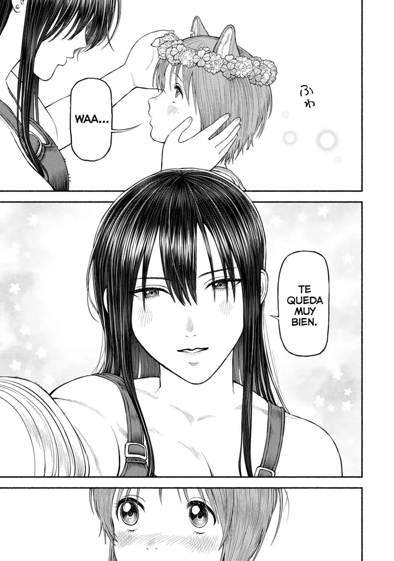 Onna Kishi to Kemomimi no Ko Capitulo 46.5: Especial: En busca del de cuatro hojas página 9