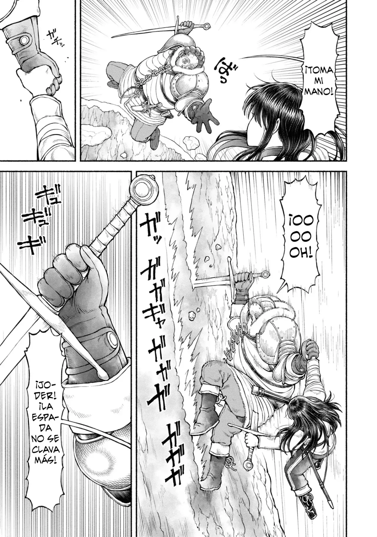 Onna Kishi to Kemomimi no Ko Capitulo 46: Lucha a muerte en la montaña nevada página 11