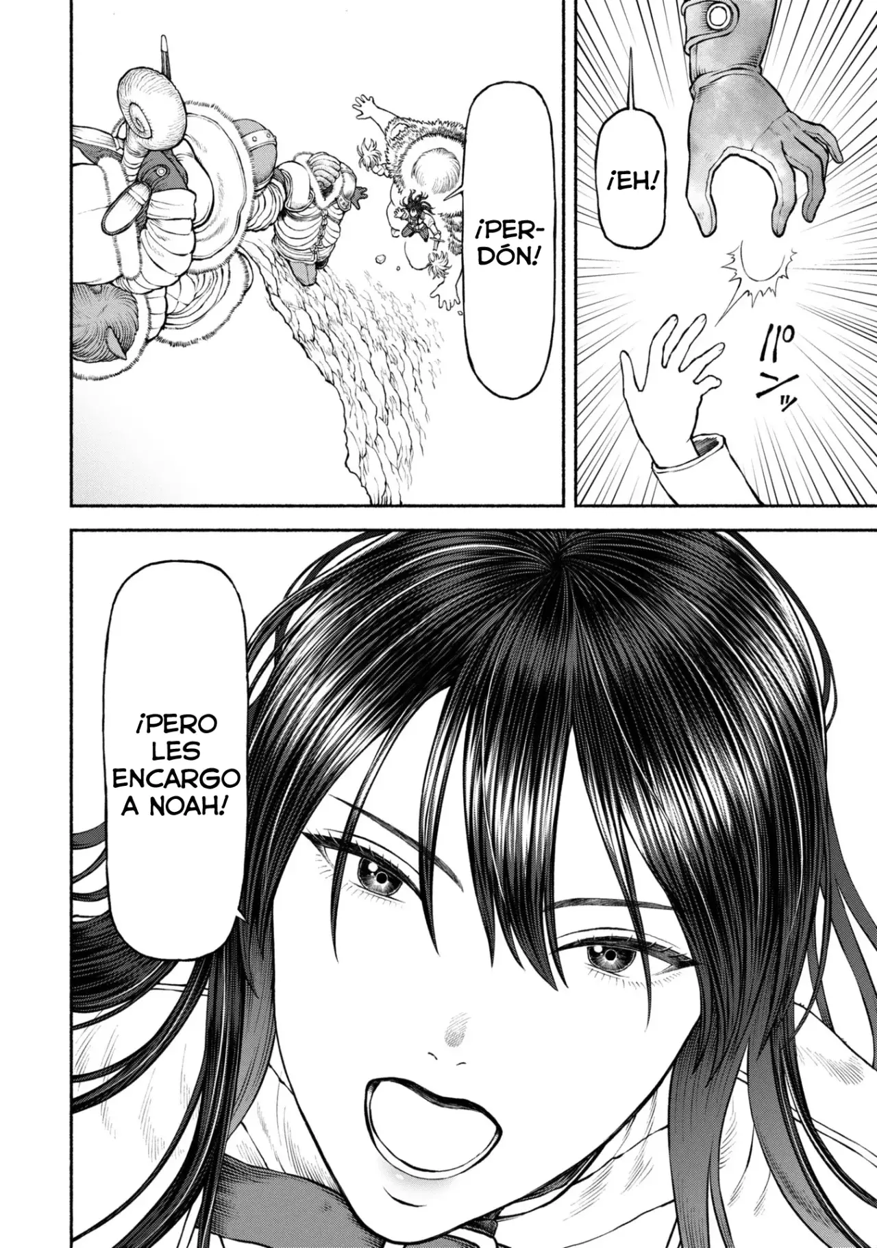 Onna Kishi to Kemomimi no Ko Capitulo 46: Lucha a muerte en la montaña nevada página 16