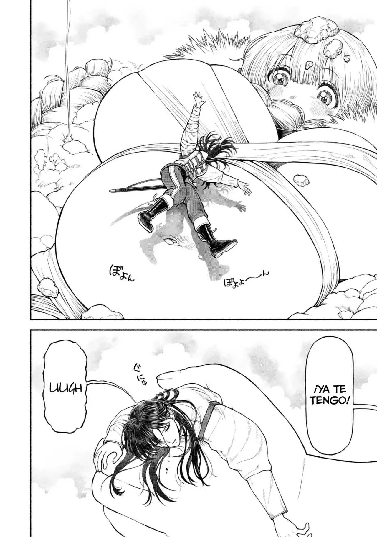 Onna Kishi to Kemomimi no Ko Capitulo 46: Lucha a muerte en la montaña nevada página 20