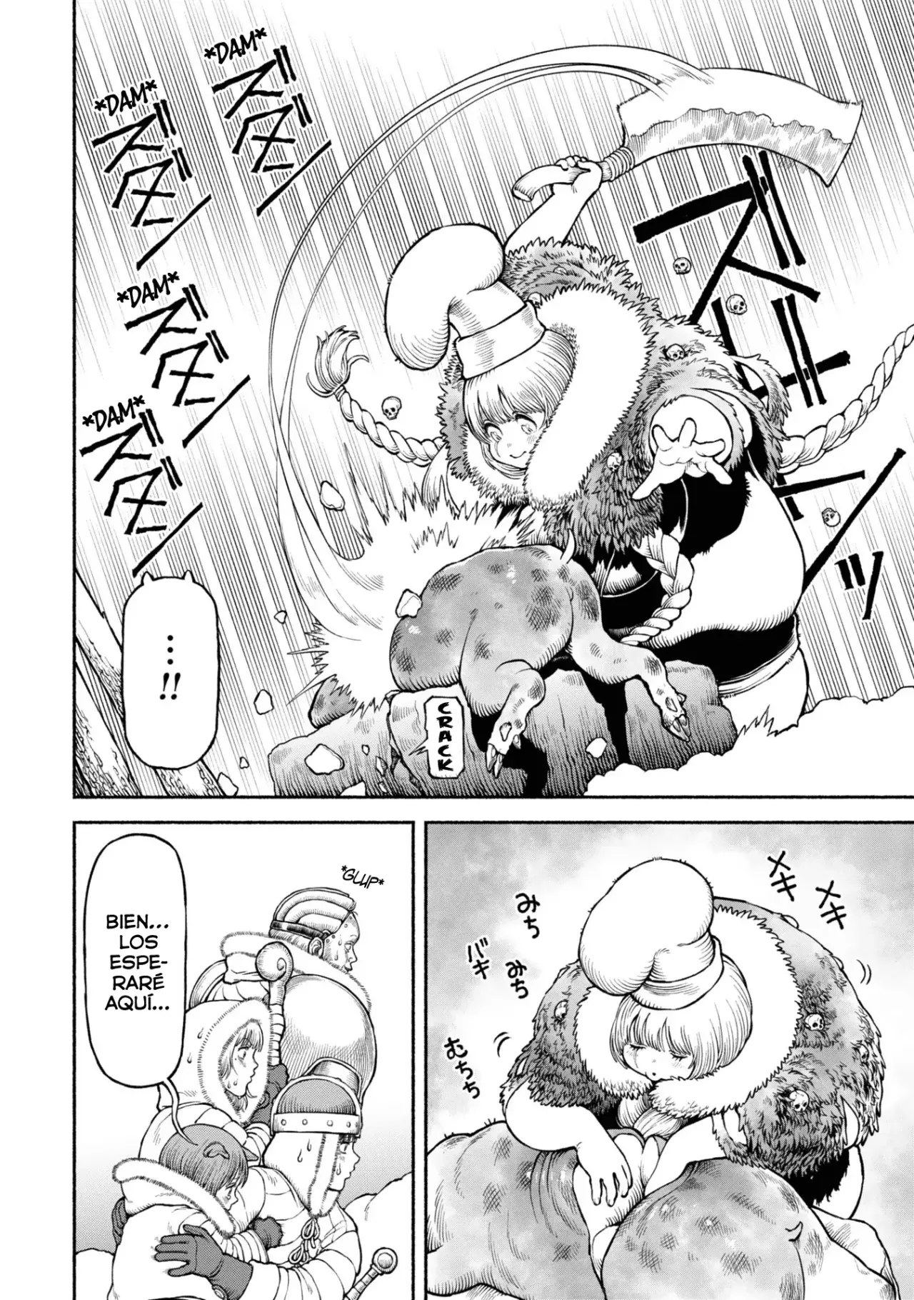 Onna Kishi to Kemomimi no Ko Capitulo 47: Cocinando página 11