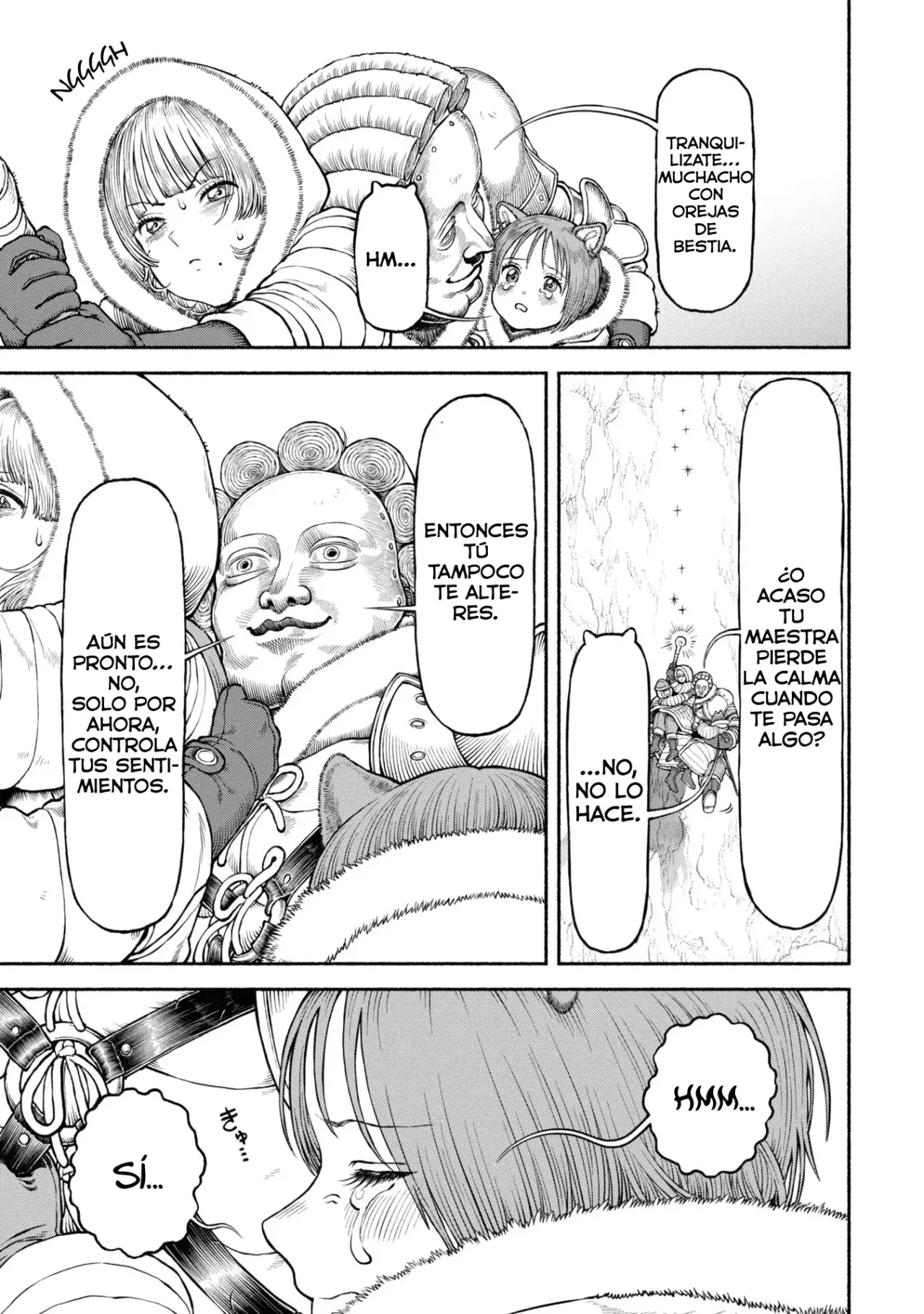 Onna Kishi to Kemomimi no Ko Capitulo 47: Cocinando página 4